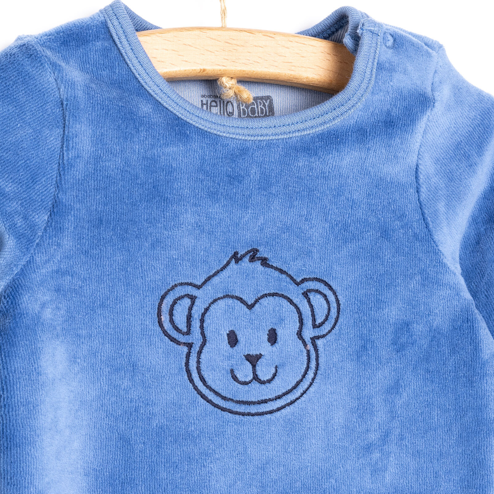 Yenidoğan Erkek Nakışlı Kadife Patikli Tulum Erkek Bebek Yenidoğan Erkek Nakışlı Kadife Patikli Tulum Erkek Bebek