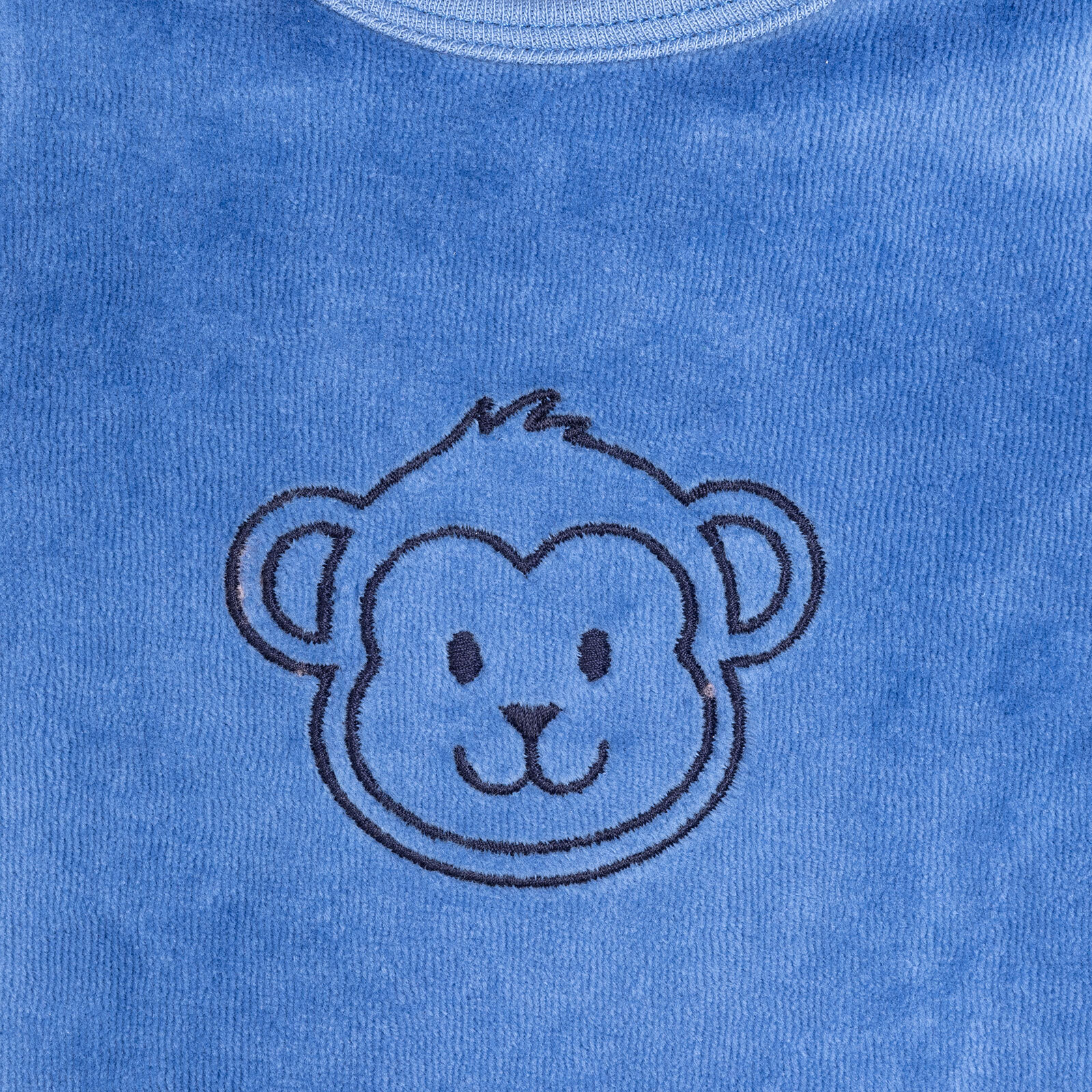 Yenidoğan Erkek Nakışlı Kadife Patikli Tulum Erkek Bebek Yenidoğan Erkek Nakışlı Kadife Patikli Tulum Erkek Bebek