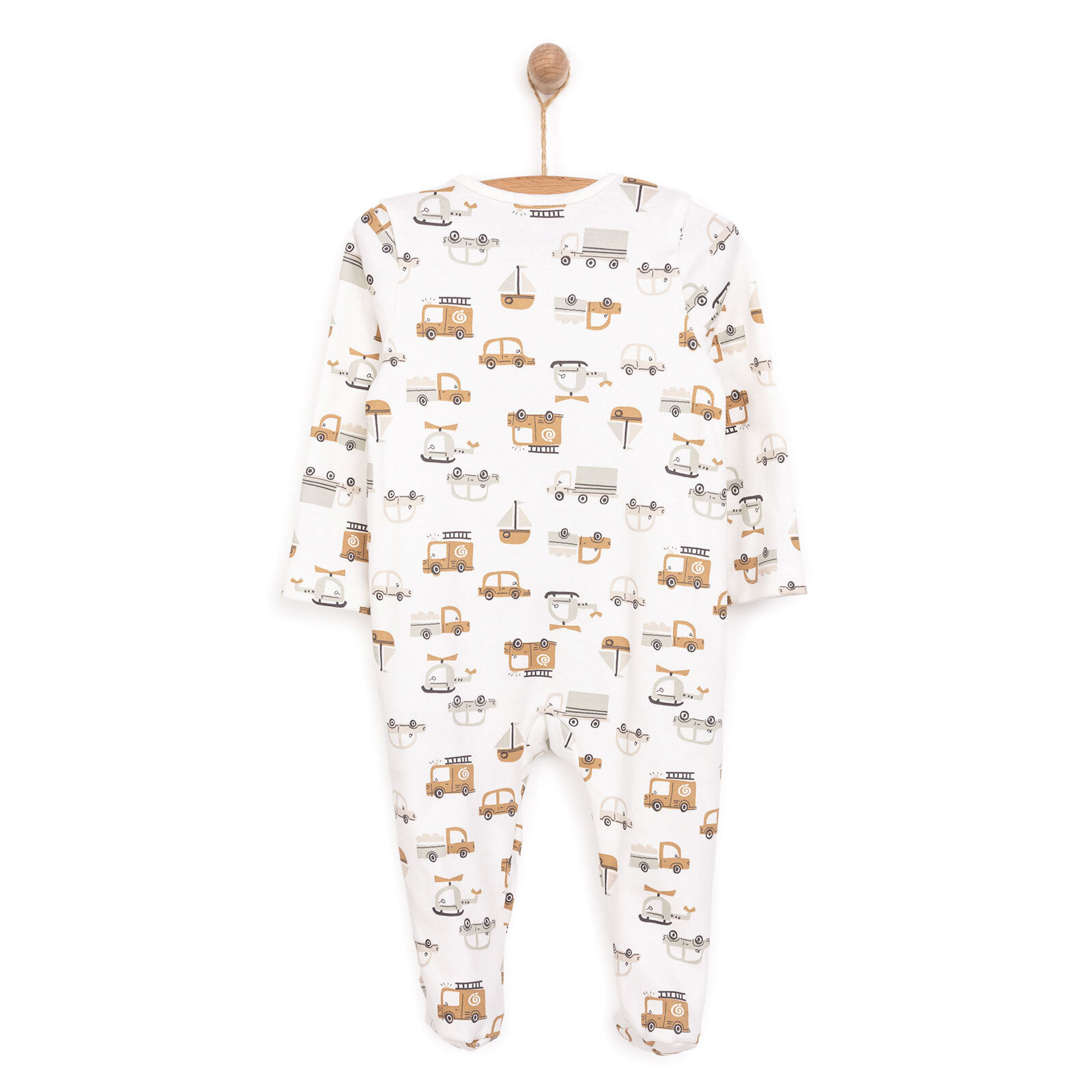 Yenidoğan Erkek Organik Patikli Tulum Erkek Bebek Yenidoğan Erkek Organik Patikli Tulum Erkek Bebek