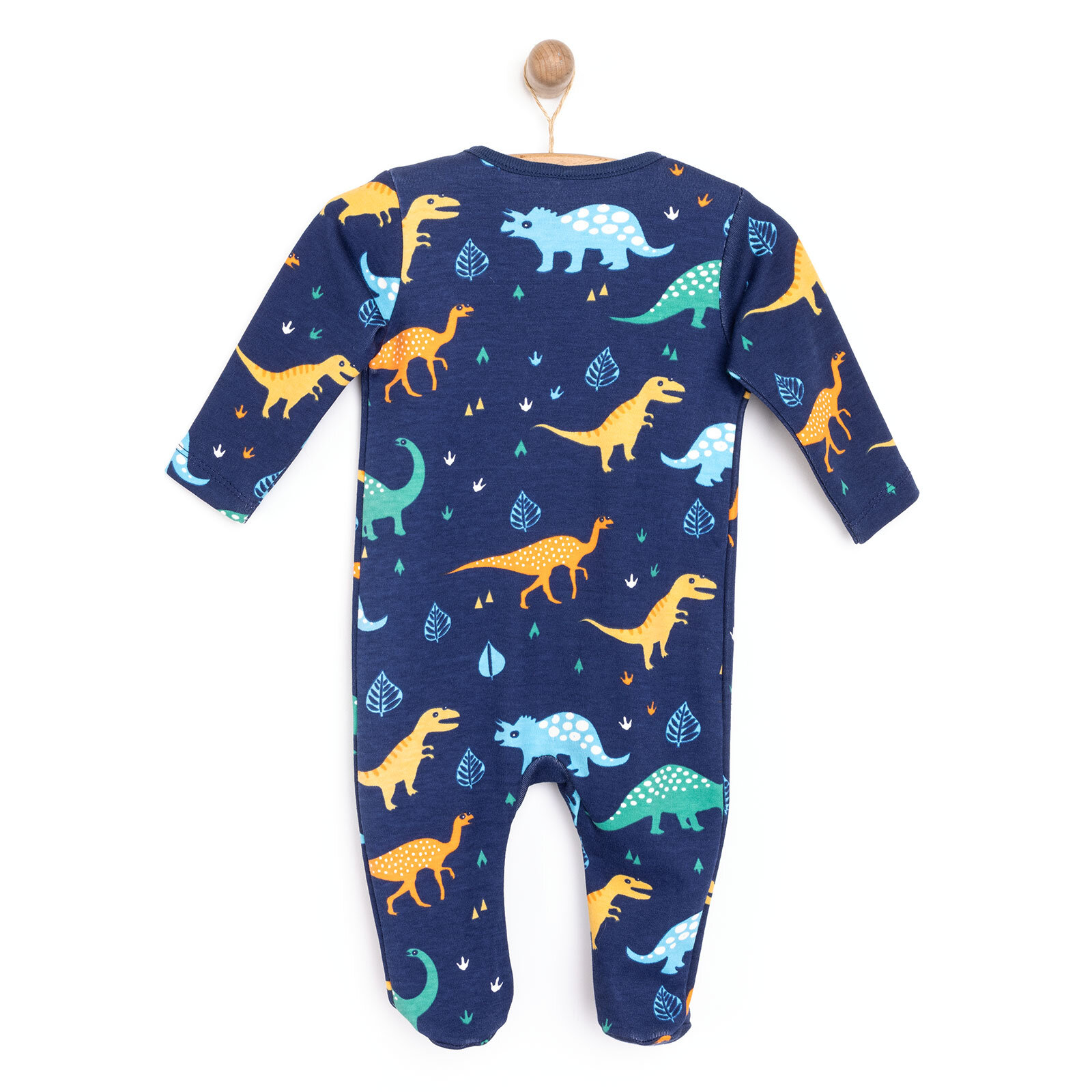 Yenidoğan Erkek  Patikli Tulum Erkek Bebek