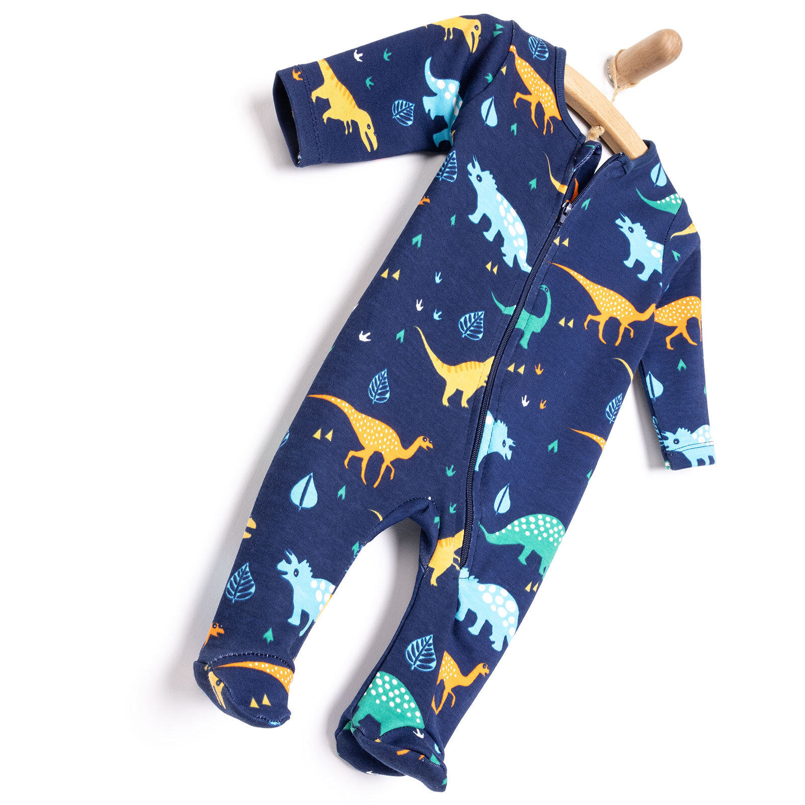 Yenidoğan Erkek  Patikli Tulum Erkek Bebek