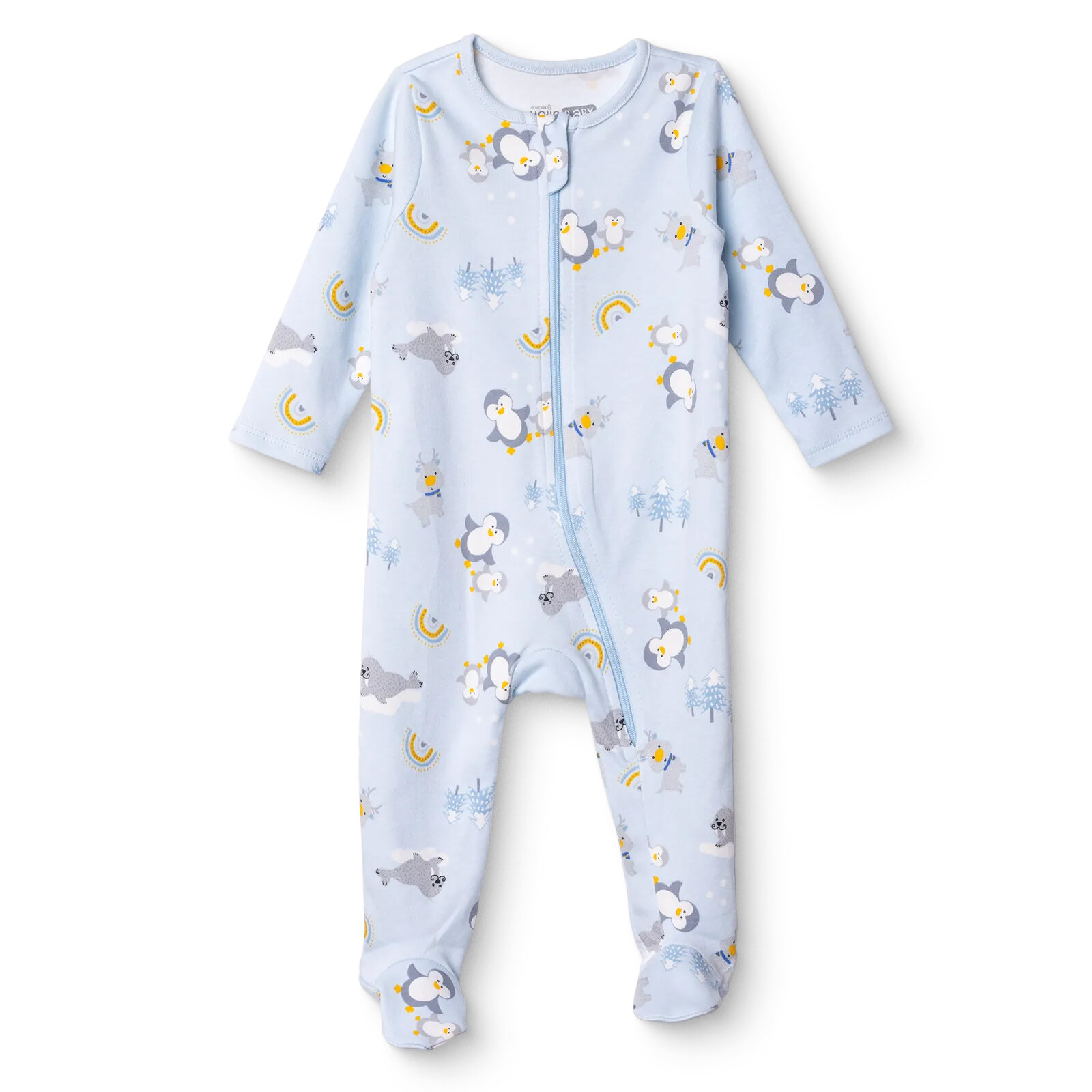 Erkek Bebek Yenidoğan, Patikli Tulum İnterlok Bisiklet Yaka Uzun Kol Patikli Paça