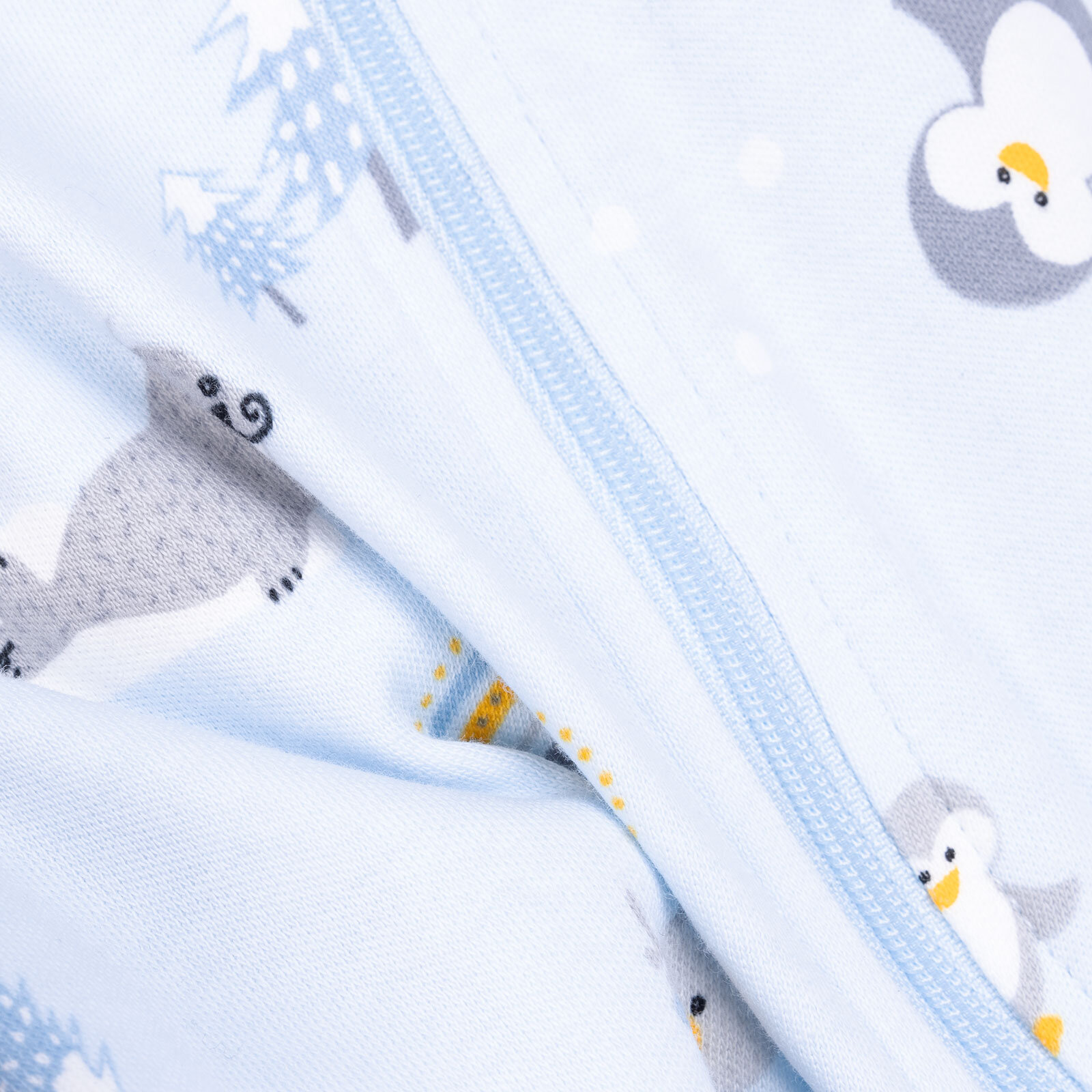 Erkek Bebek Yenidoğan Patikli Tulum %100 Pamuk Fermuarlı Açık Mavi Erkek Bebek Yenidoğan Patikli Tulum %100 Pamuk Fermuarlı Açık Mavi