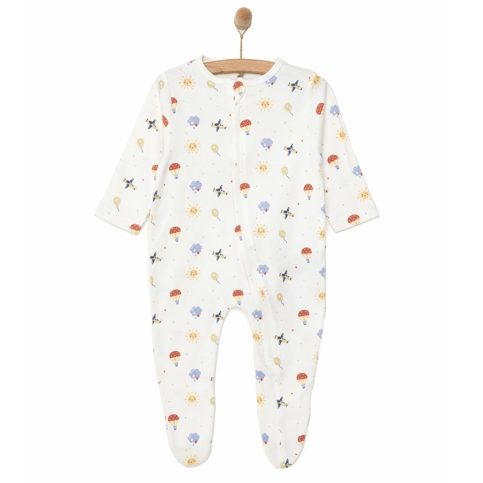 Yenidoğan Erkek  Patikli Tulum Erkek Bebek