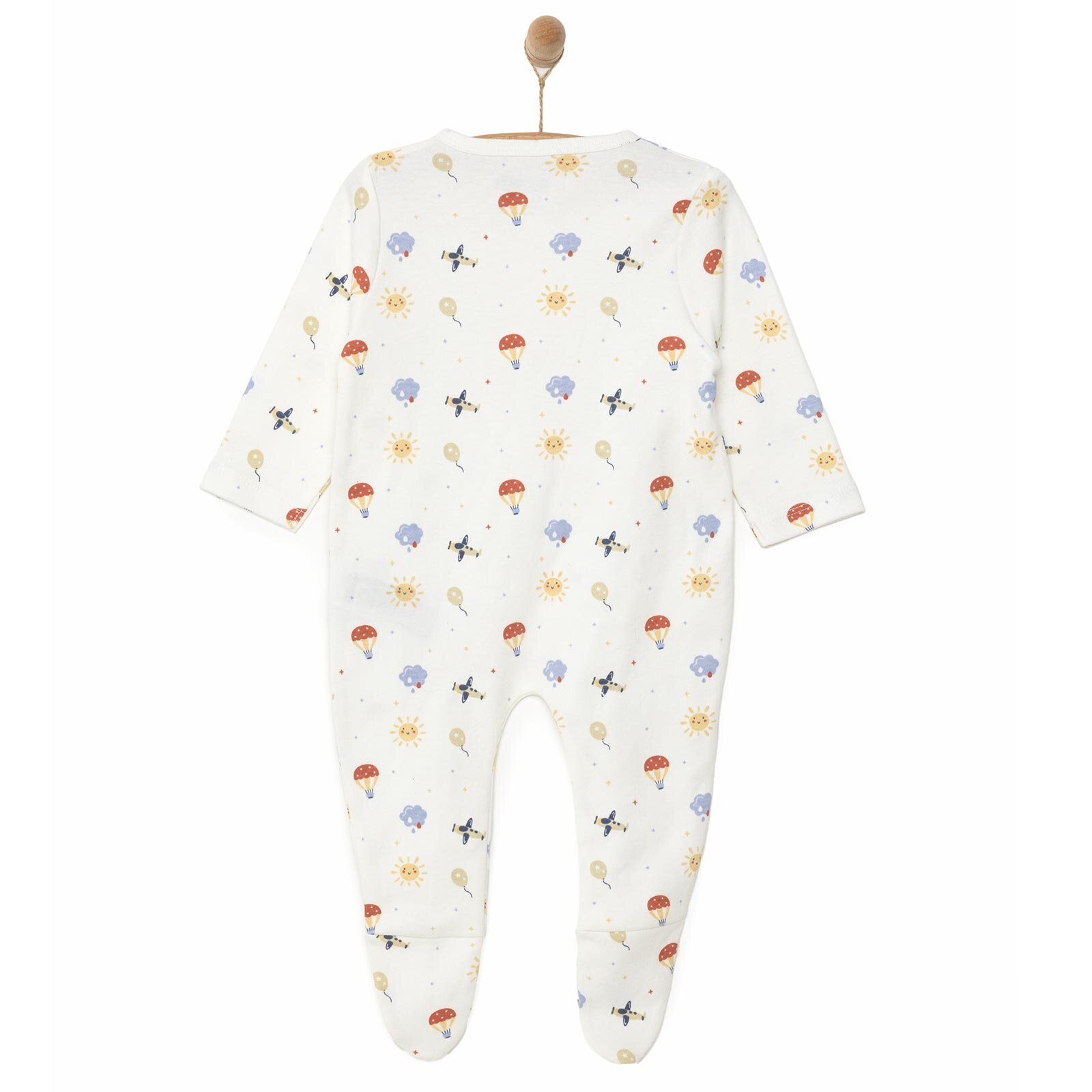 Yenidoğan Erkek  Patikli Tulum Erkek Bebek