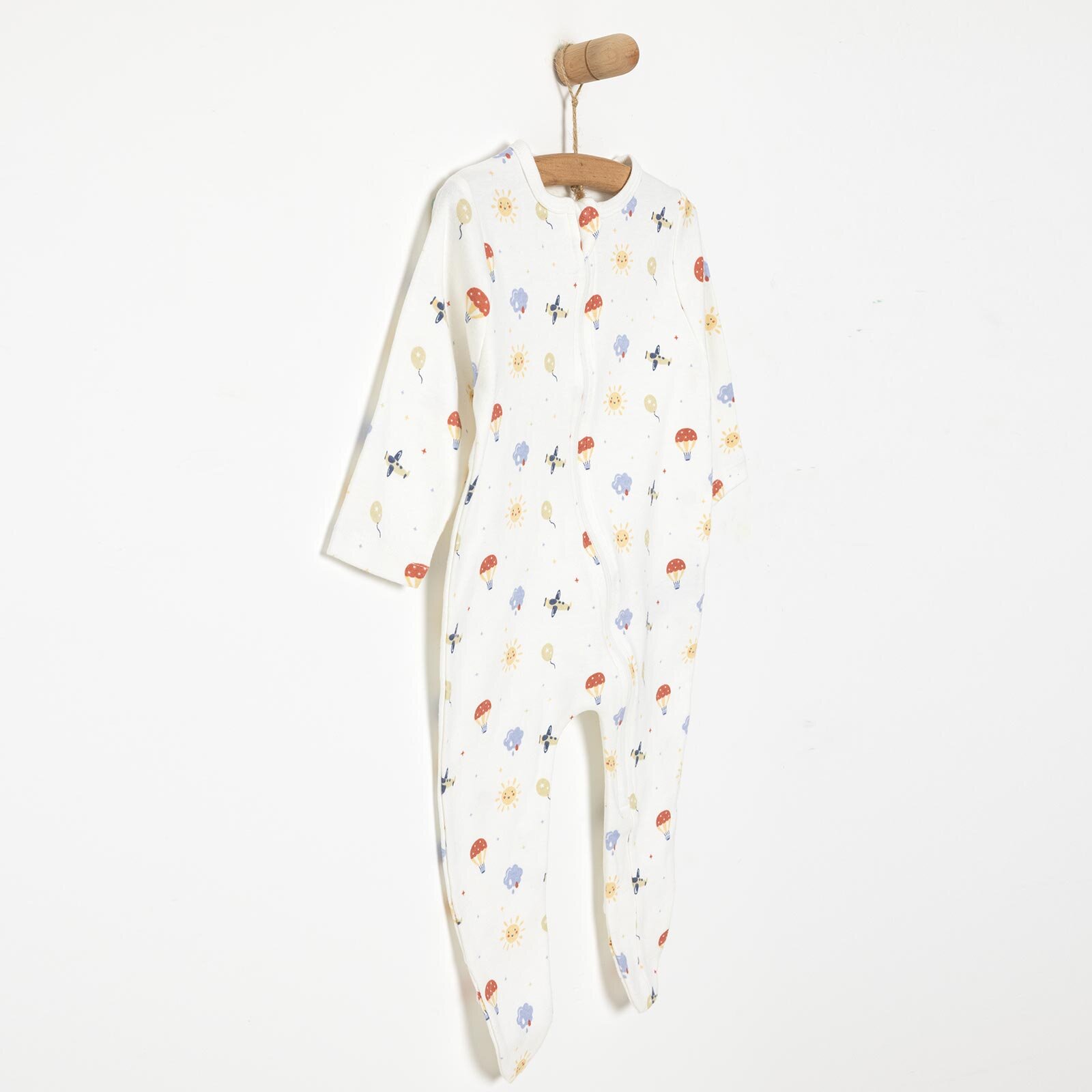 Yenidoğan Erkek  Patikli Tulum Erkek Bebek