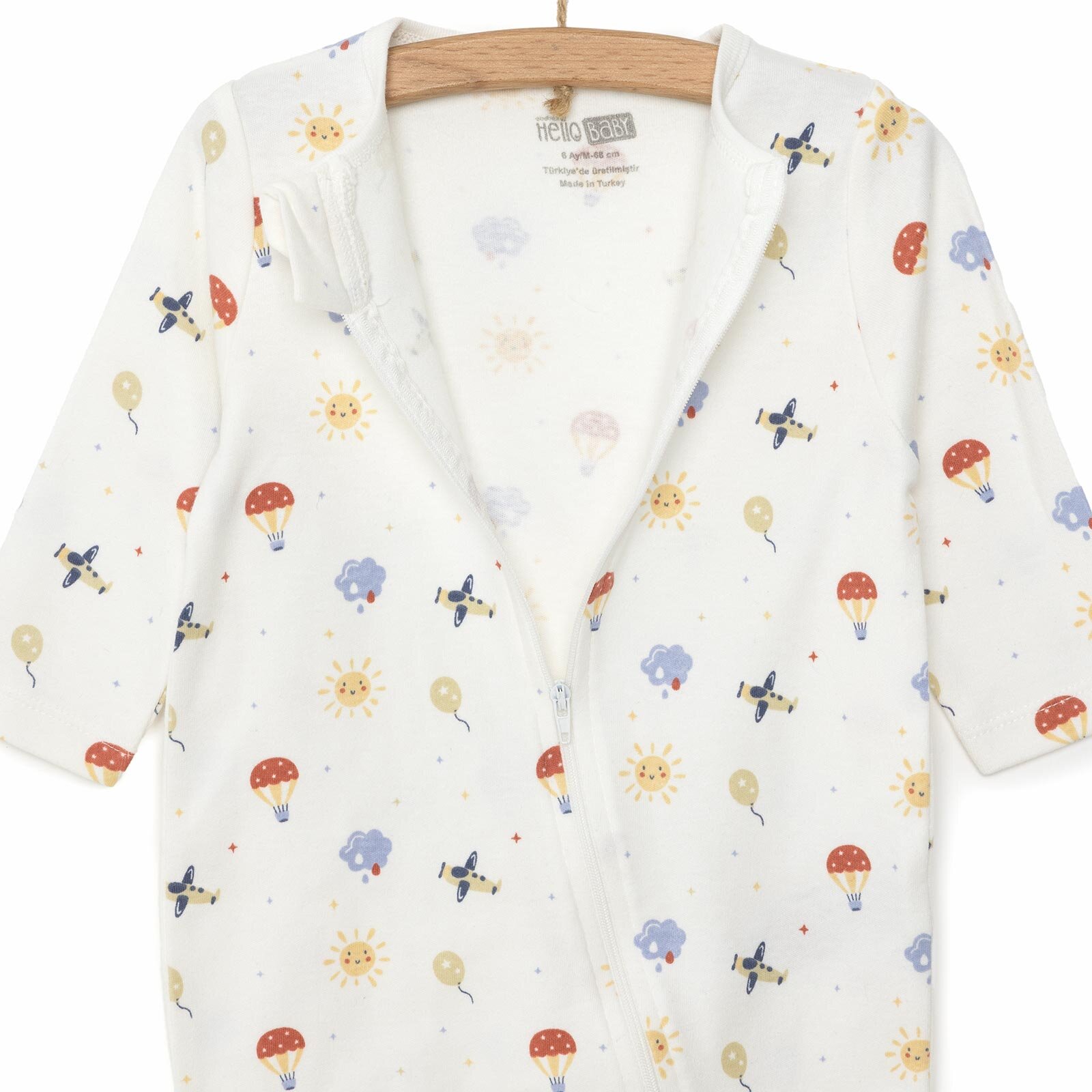 Yenidoğan Erkek  Patikli Tulum Erkek Bebek