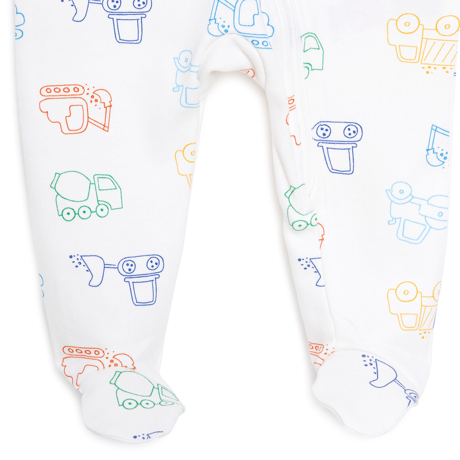 Yenidoğan Erkek  Patikli Tulum Erkek Bebek