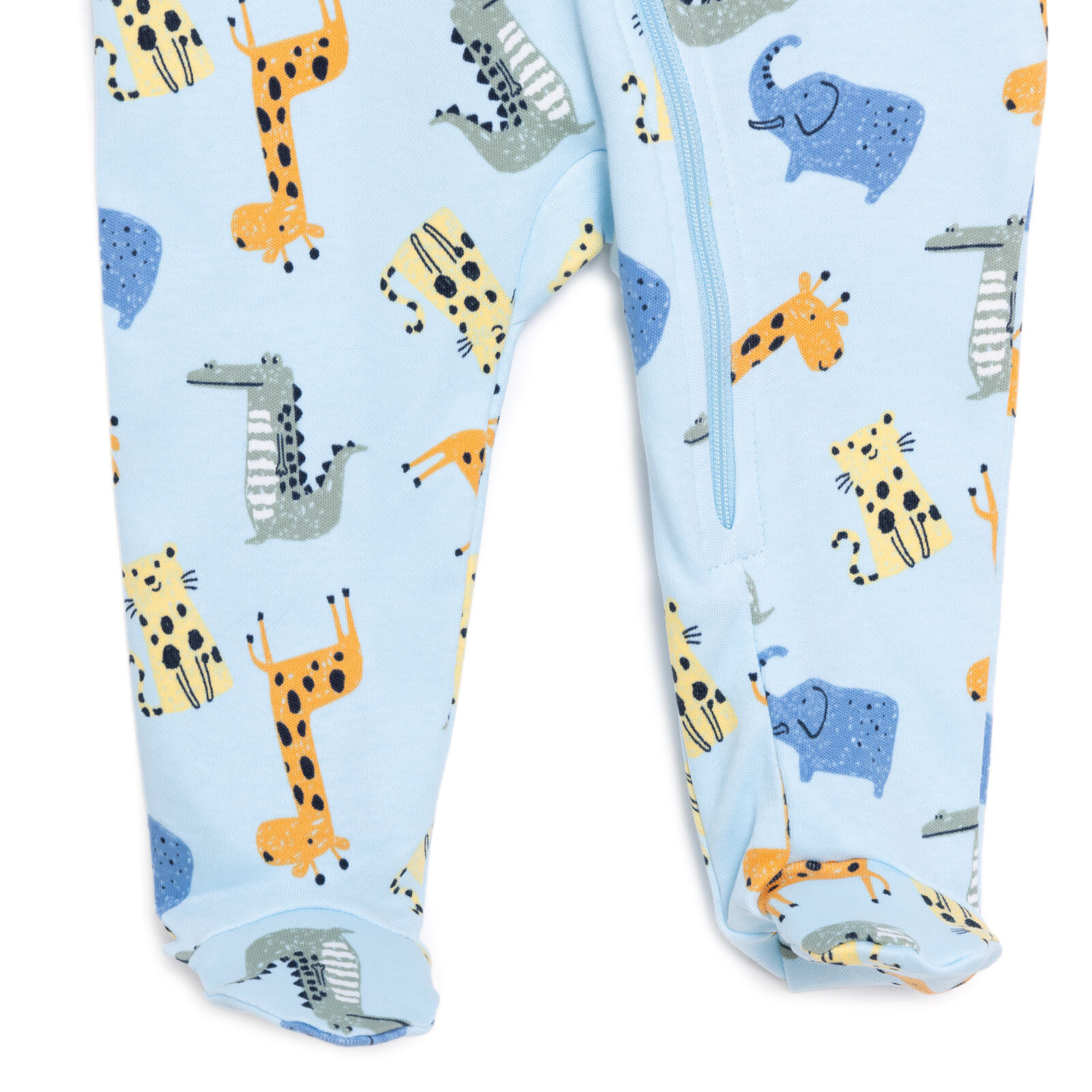 Yenidoğan Erkek  Patikli Tulum Erkek Bebek