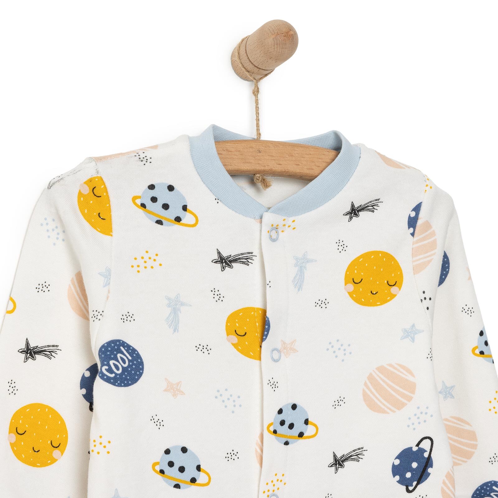 Yenidoğan Erkek Patiksiz Tulum Erkek Bebek