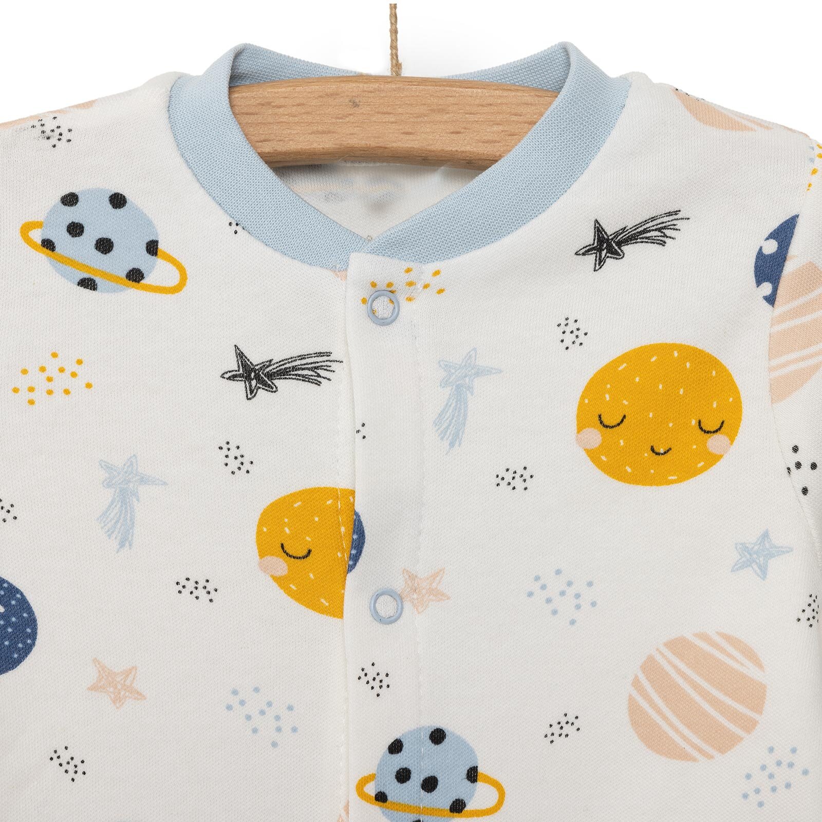 Yenidoğan Erkek Patiksiz Tulum Erkek Bebek