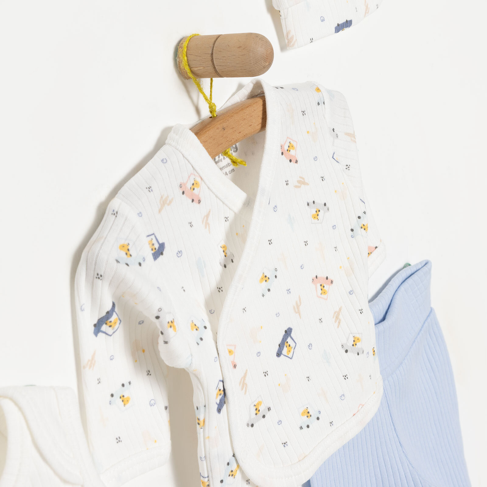 Yenidoğan Erkek Zürafa Desenli Prematüre Set Erkek Bebek Yenidoğan Erkek Zürafa Desenli Prematüre Set Erkek Bebek