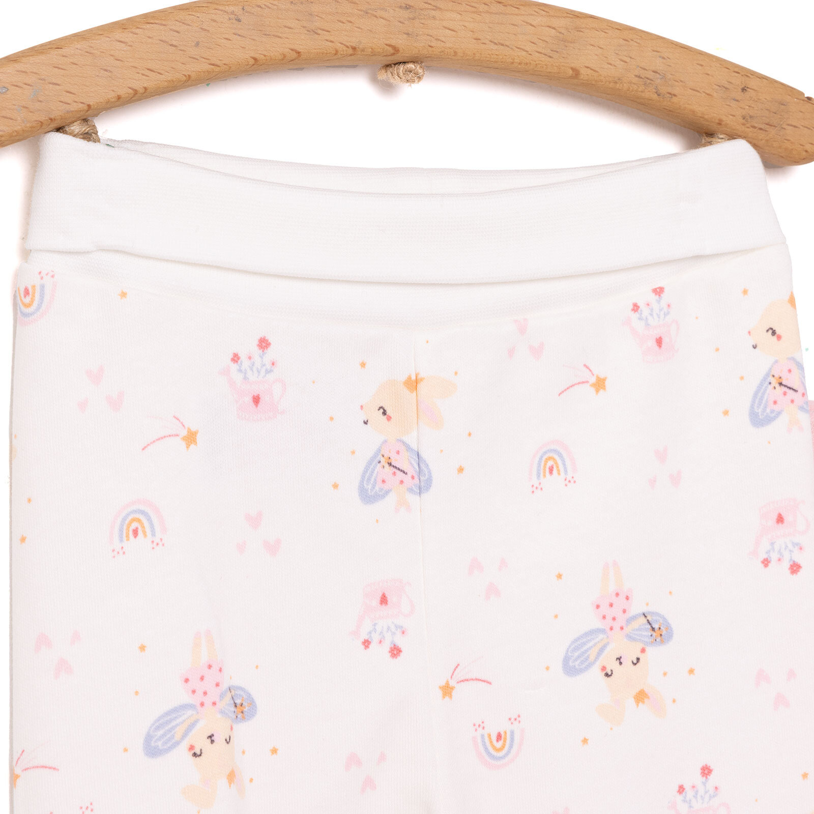 Yenidoğan Geniş Bel Meyve Desenli 2li Patikli Alt Kız Bebek Yenidoğan Geniş Bel Meyve Desenli 2li Patikli Alt Kız Bebek