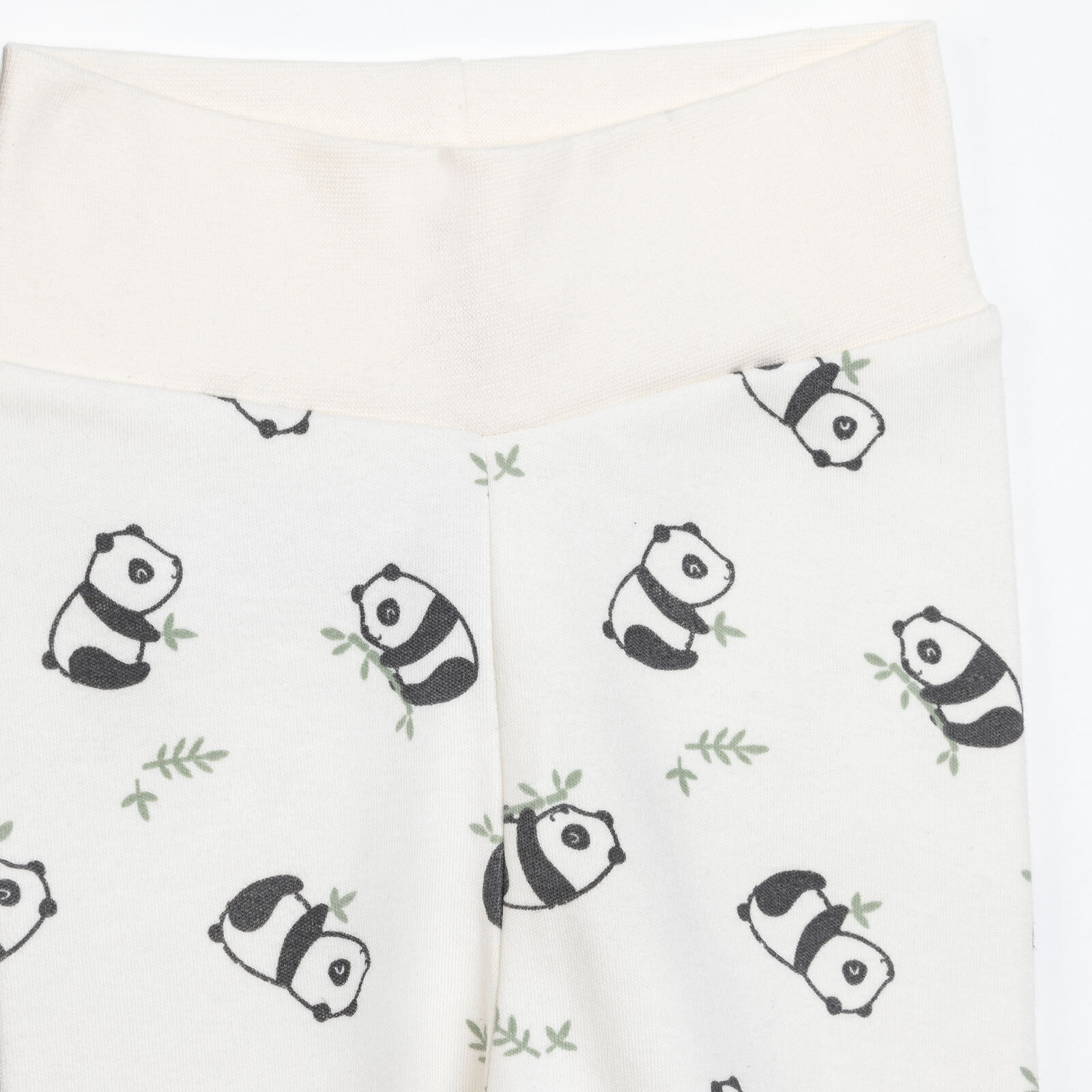 Yenidoğan Geniş Bel Zürafa Desenli 2li Patikli Alt Erkek Bebek