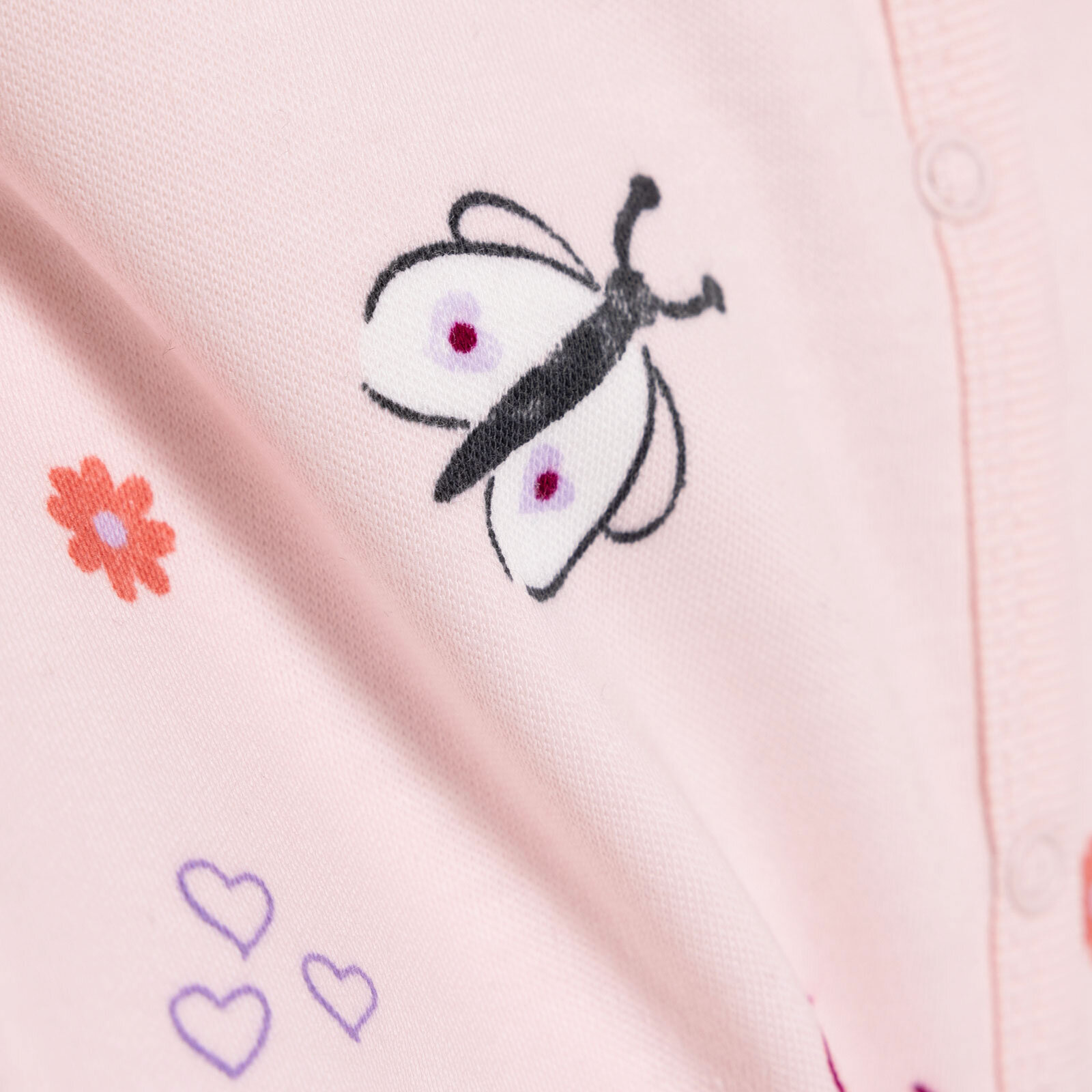 Yenidoğan Hayvanlar Baskılı Erkek Tulum-Şapka Kız Bebek