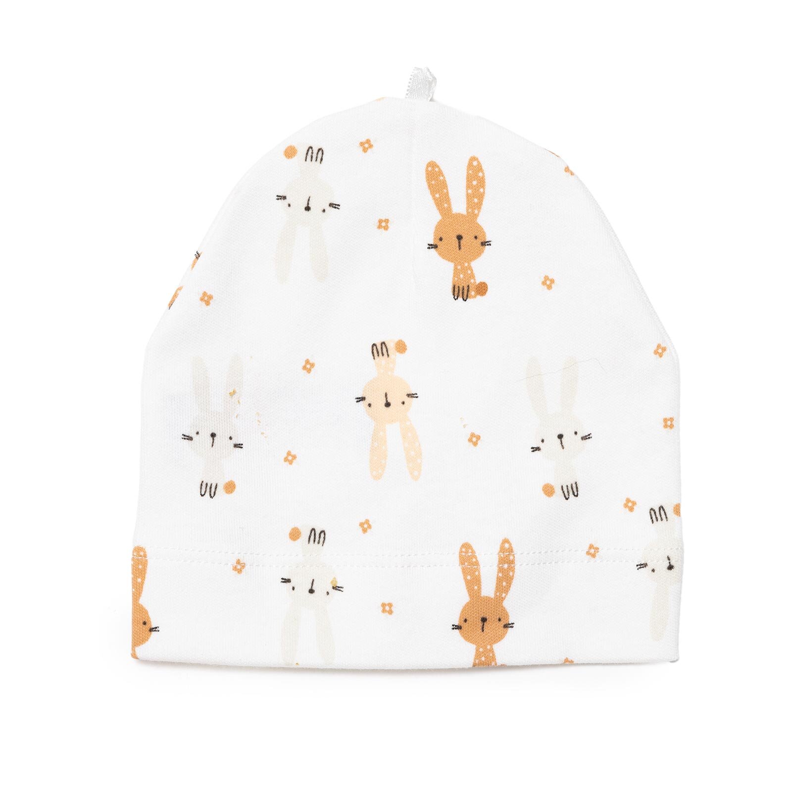 Yenidoğan Hayvanlar Baskılı Kız Tulum-Şapka Kız Bebek