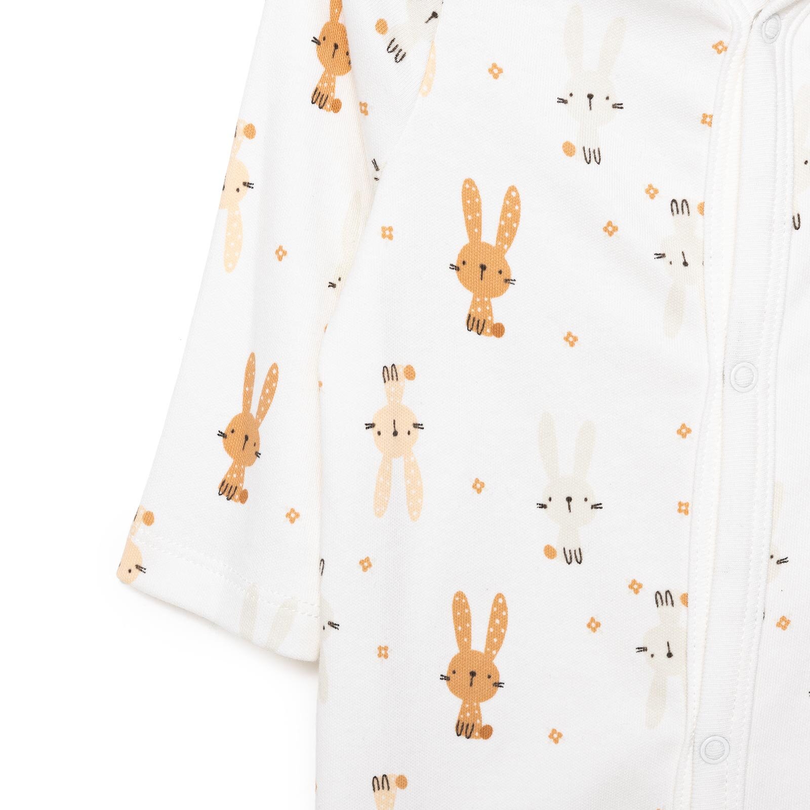 Yenidoğan Hayvanlar Baskılı Kız Tulum-Şapka Kız Bebek