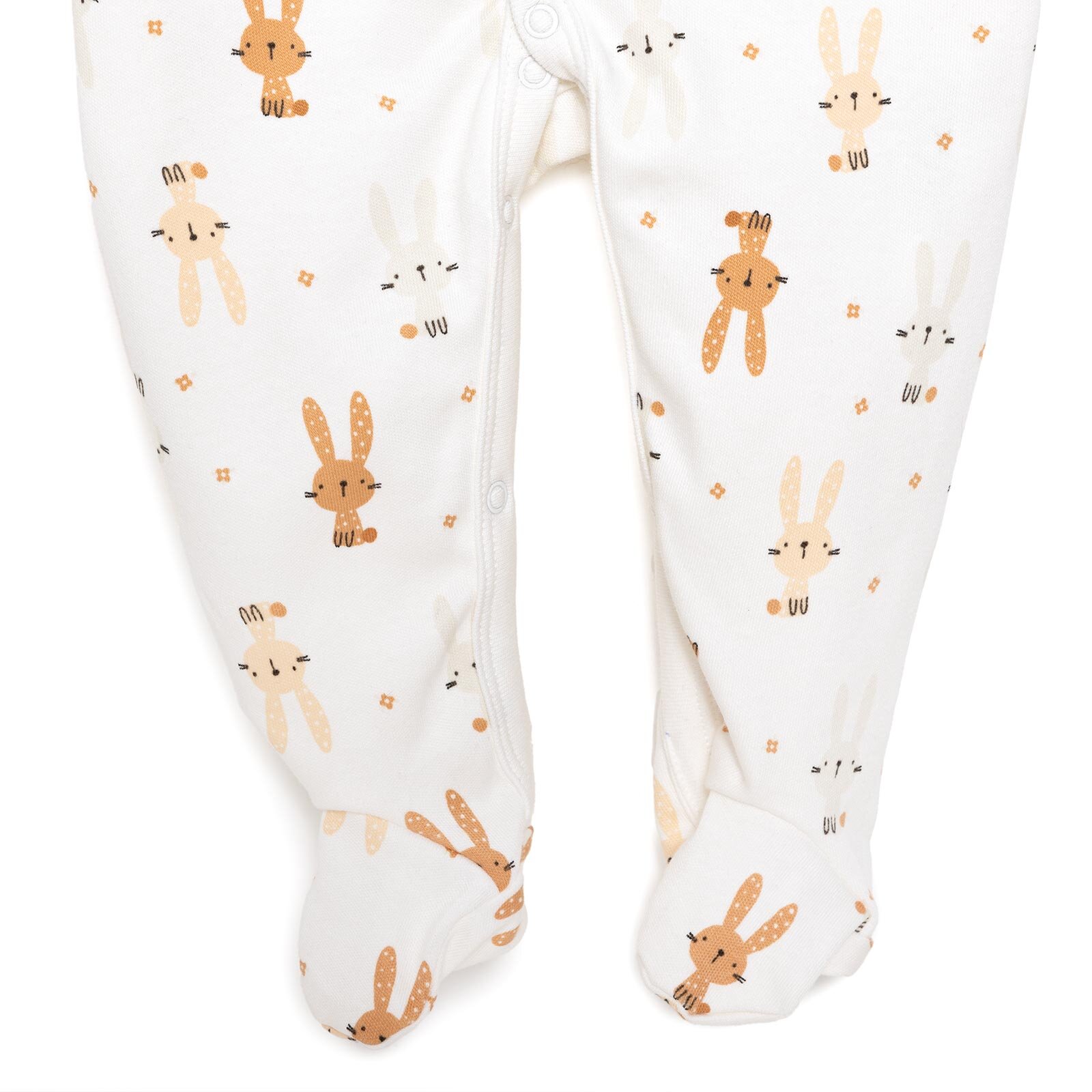 Yenidoğan Hayvanlar Baskılı Kız Tulum-Şapka Kız Bebek