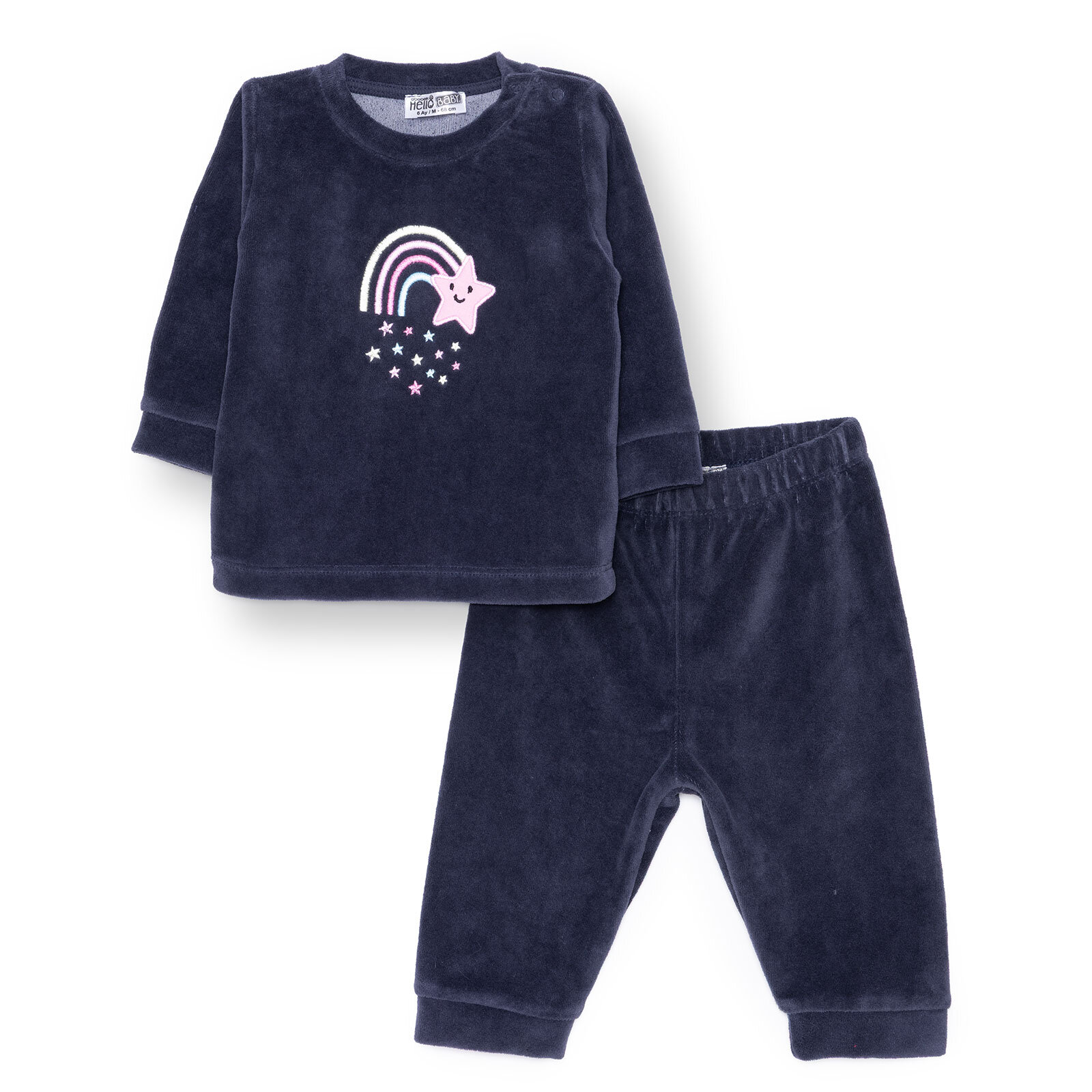 Yenidoğan Kadife Sweatshirt-Pa