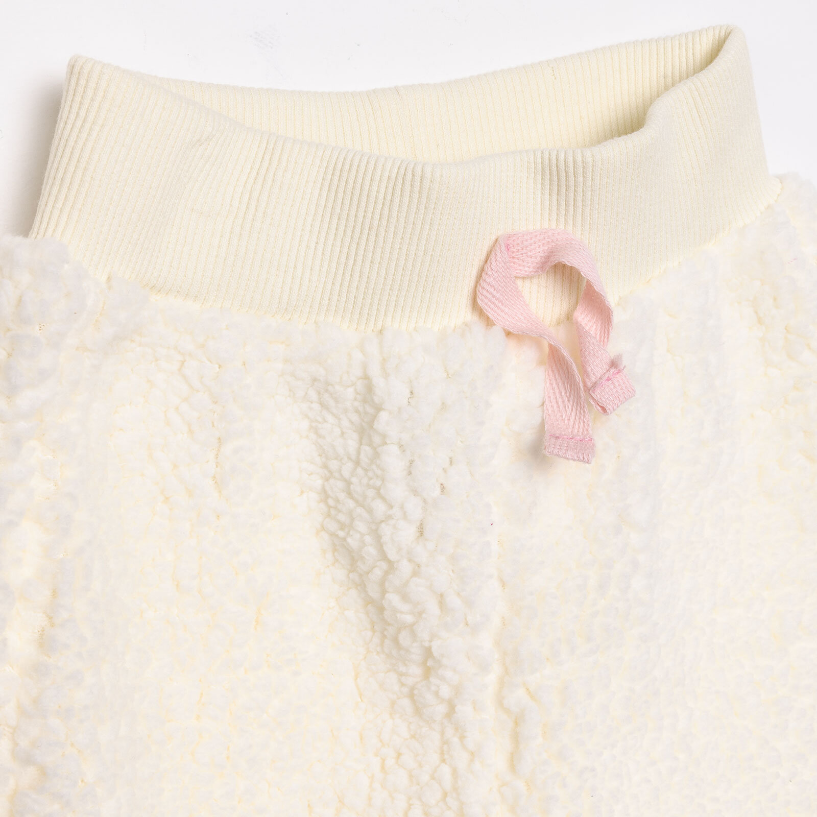 Yenidoğan Kadife Sweatshirt-Patiksiz Alt 2li Takım Kız Bebek