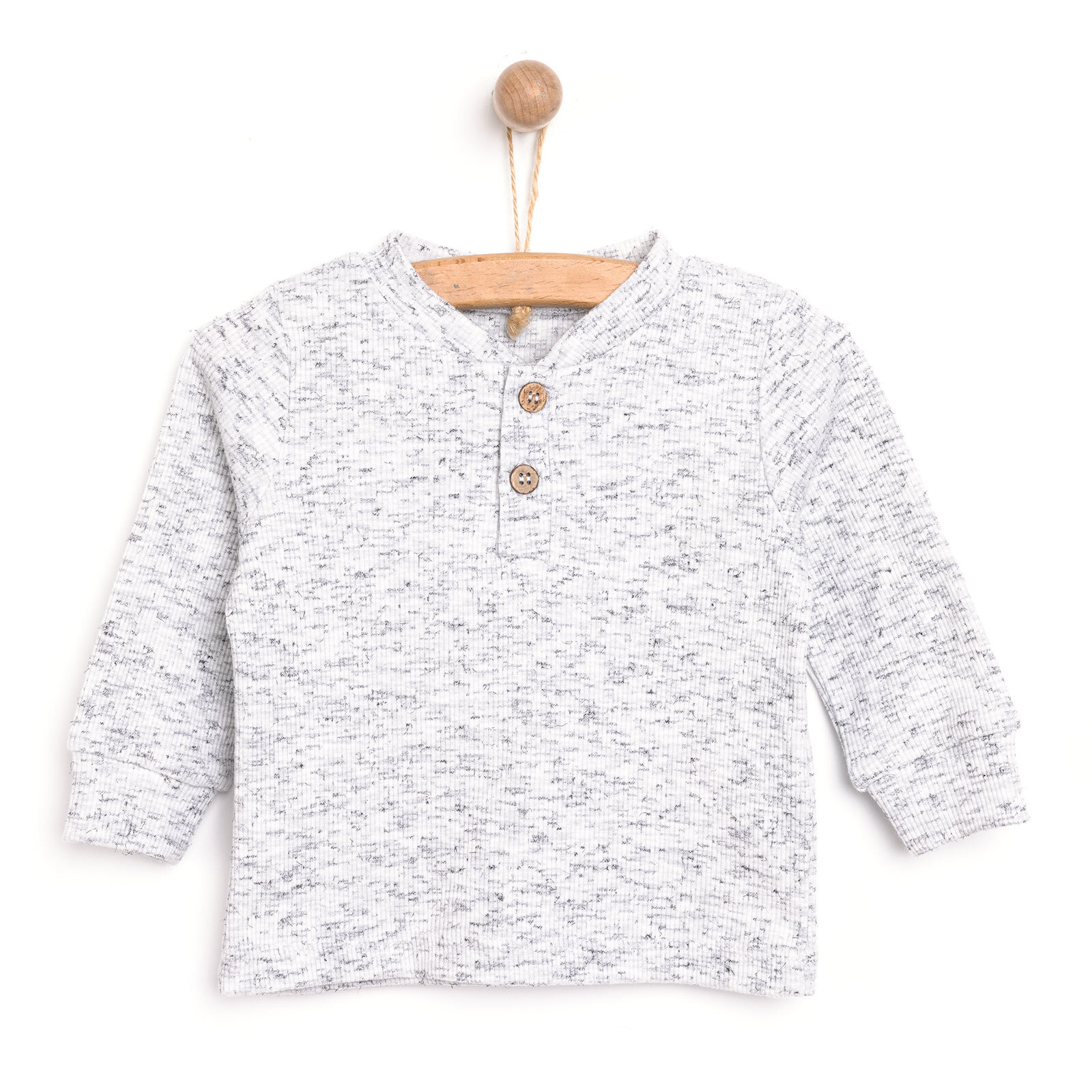 Yenidoğan Kaşkorse Sweatshirt Erkek Bebek