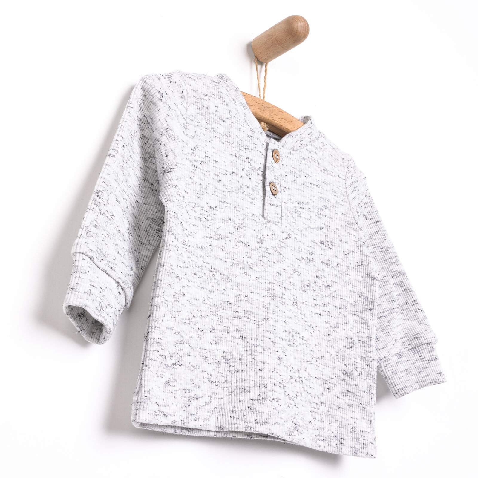 Yenidoğan Kaşkorse Sweatshirt Erkek Bebek