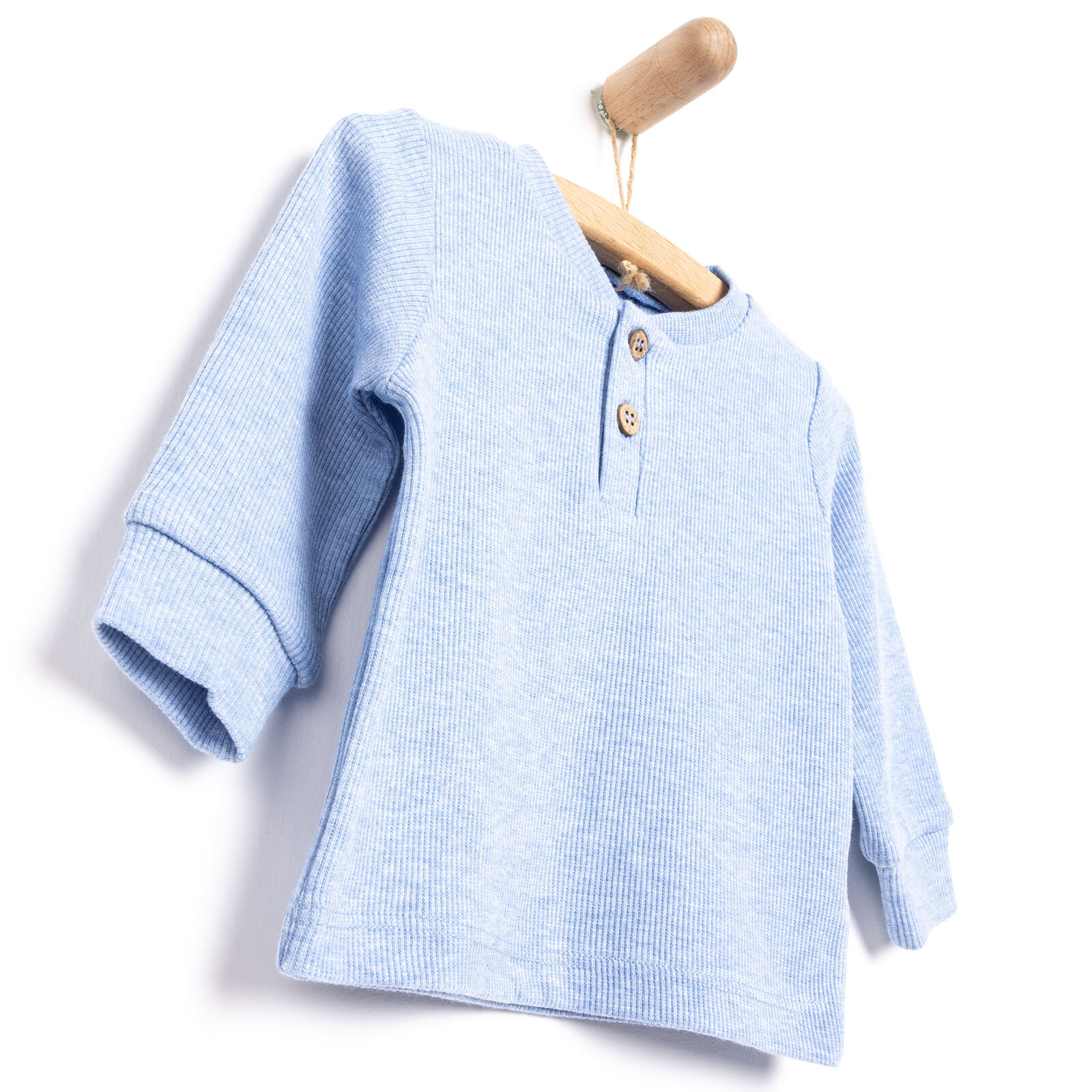 Yenidoğan Kaşkorse Sweatshirt Erkek Bebek