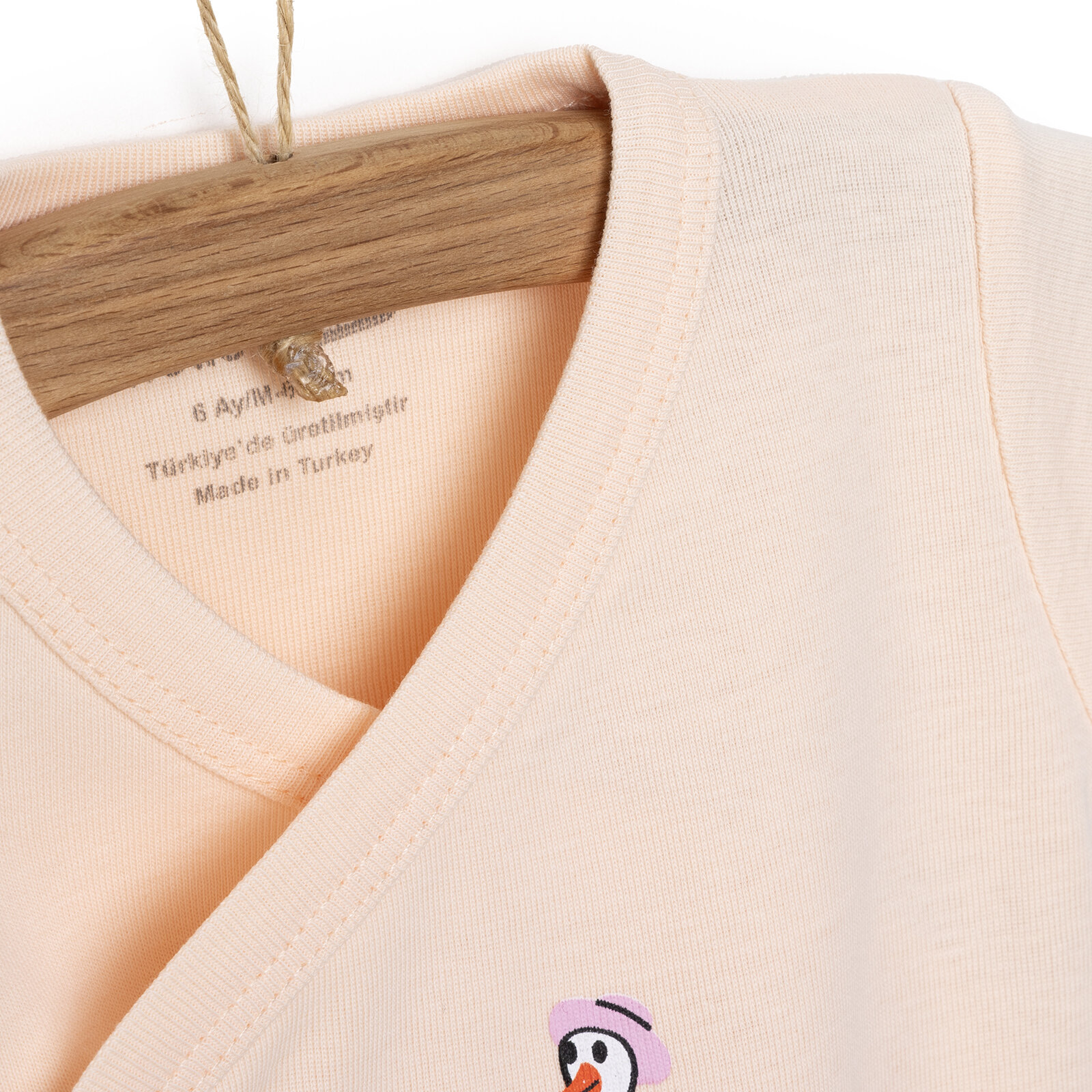 Yenidoğan Kısa Kol Zıbın Body Unisex