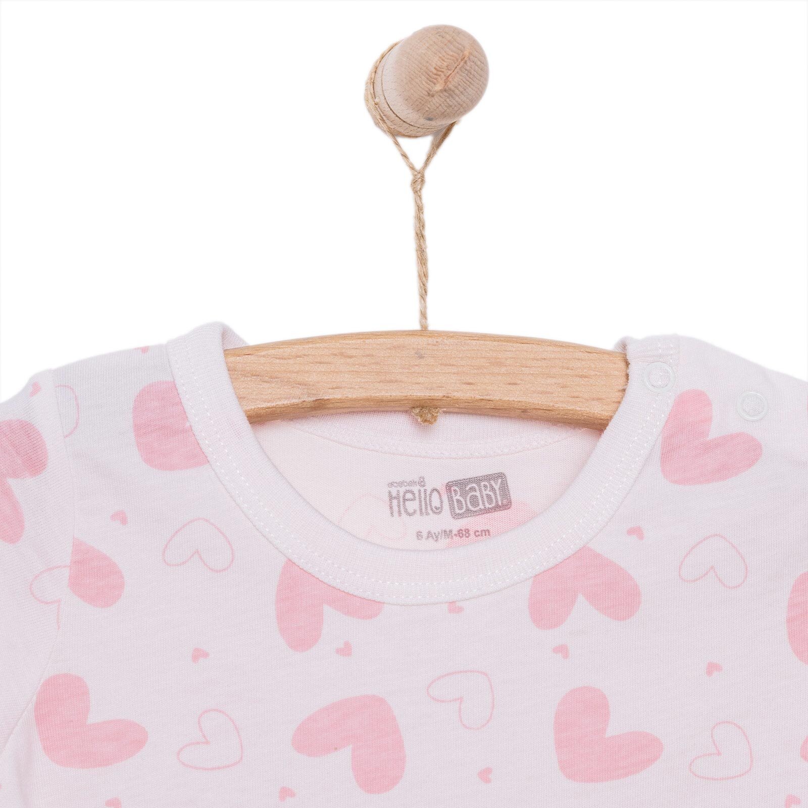 Yenidoğan Kız 2li Kısa Tulum Kız Bebek