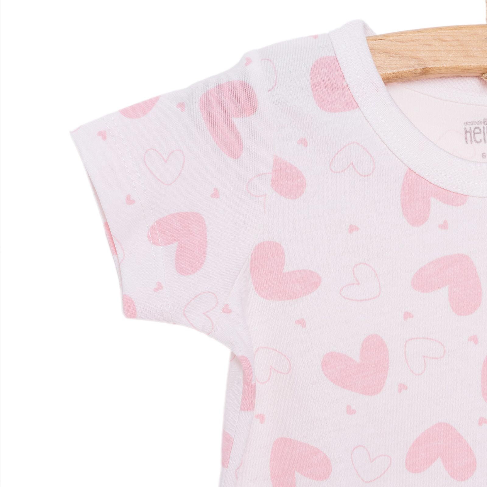 Yenidoğan Kız 2li Kısa Tulum Kız Bebek