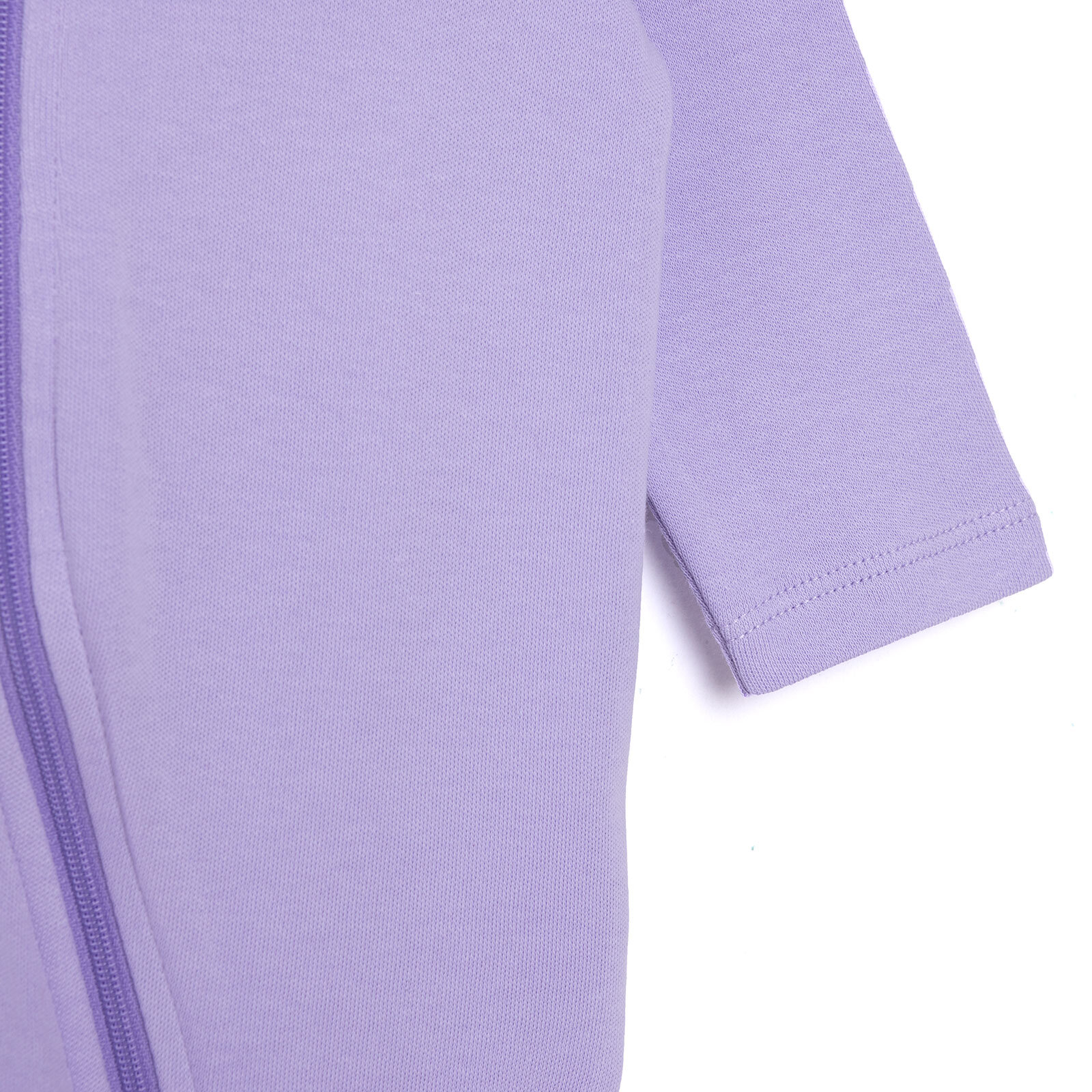 Kız Bebek Yenidoğan 2'li Patikli Tulum %100 Pamuk Fermuarlı Bisiklet Yaka Uzun Kol Ekru Kız Bebek Yenidoğan 2'li Patikli Tulum %100 Pamuk Fermuarlı Bisiklet Yaka Uzun Kol Ekru