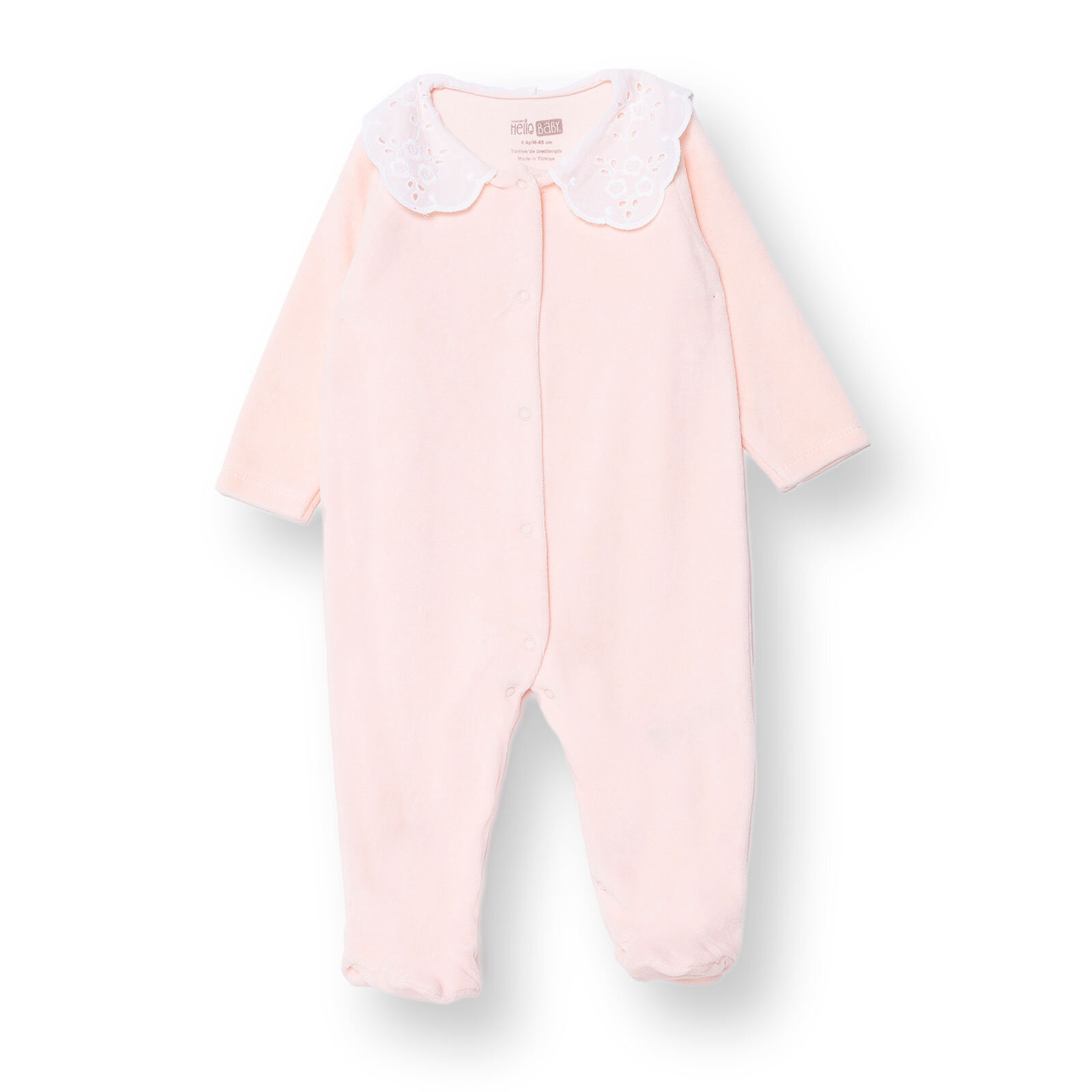 Yenidoğan Kadife Patikli Tulum