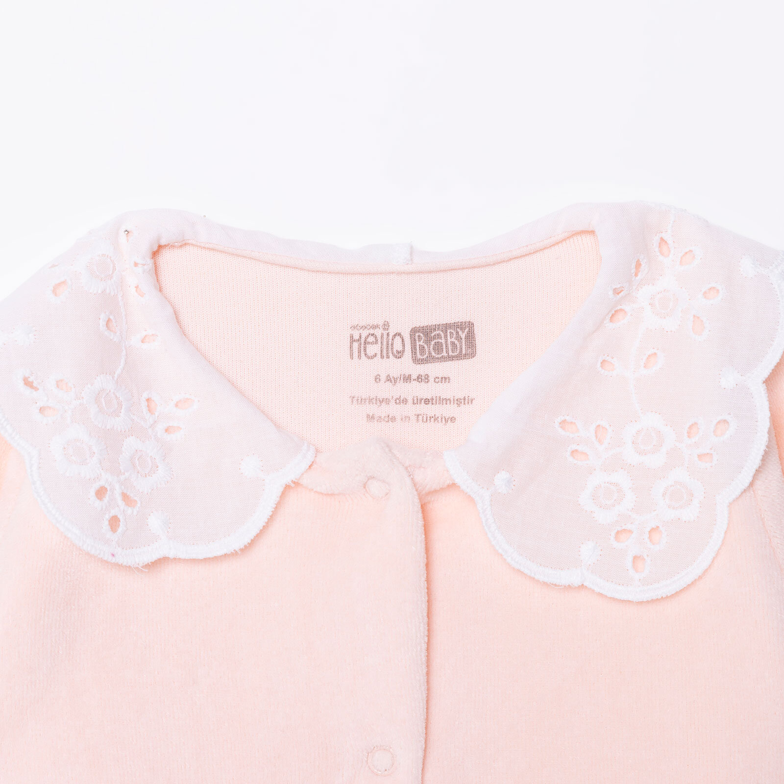 Yenidoğan Kadife Patikli Tulum