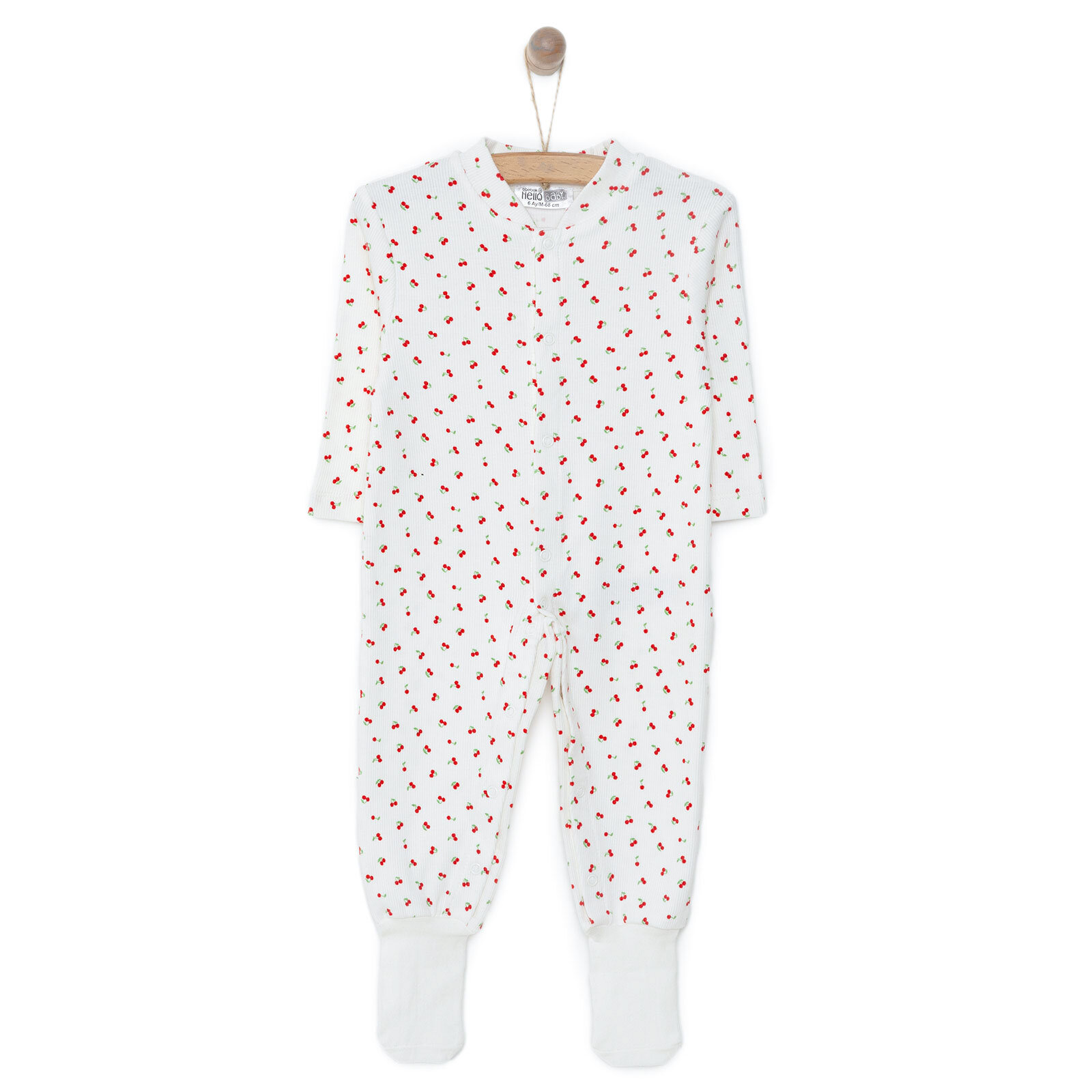 Yenidoğan Kız Çoraplı Tulum Kız Bebek