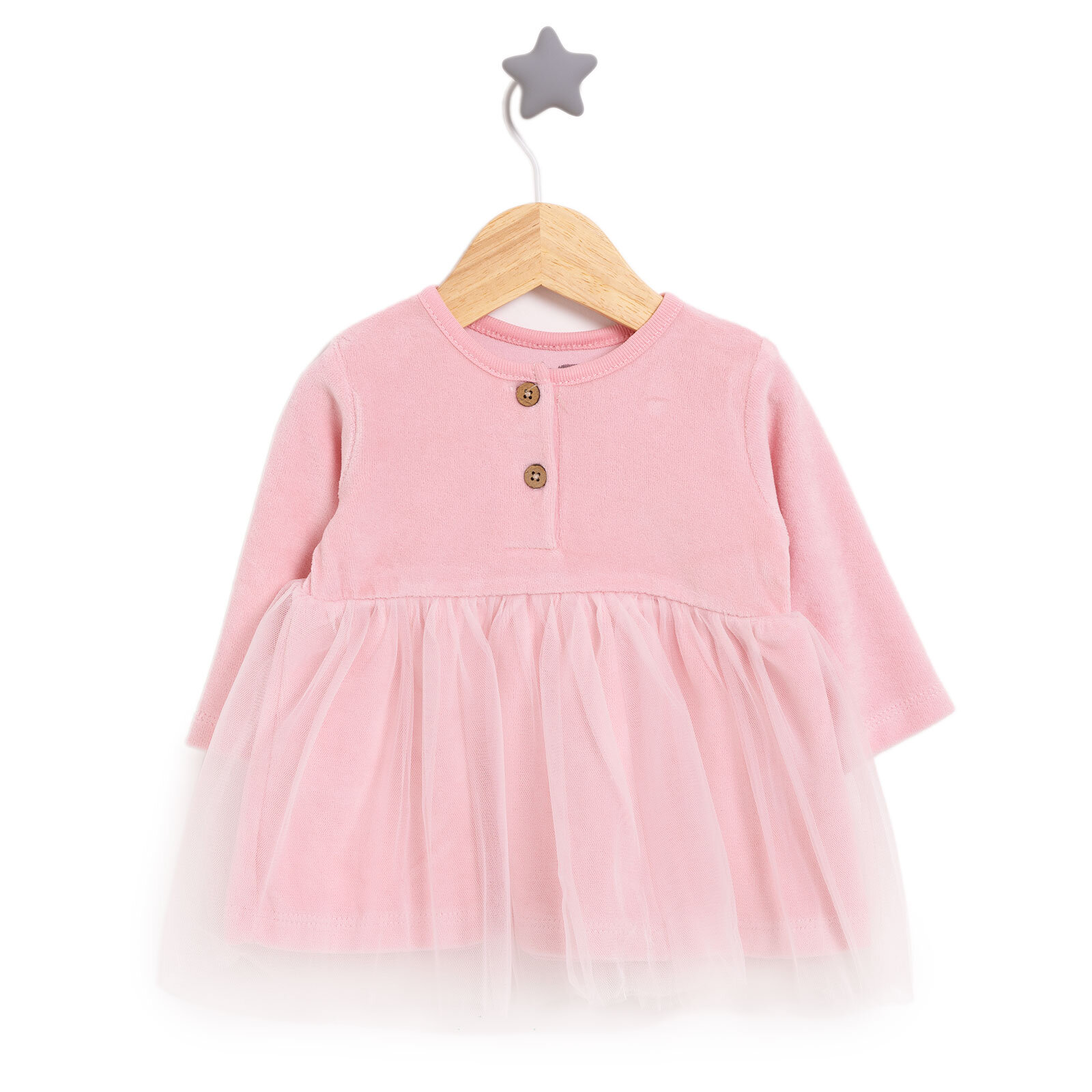 Yenidoğan Kız Kadife Elbise Kız Bebek Yenidoğan Kız Kadife Elbise Kız Bebek