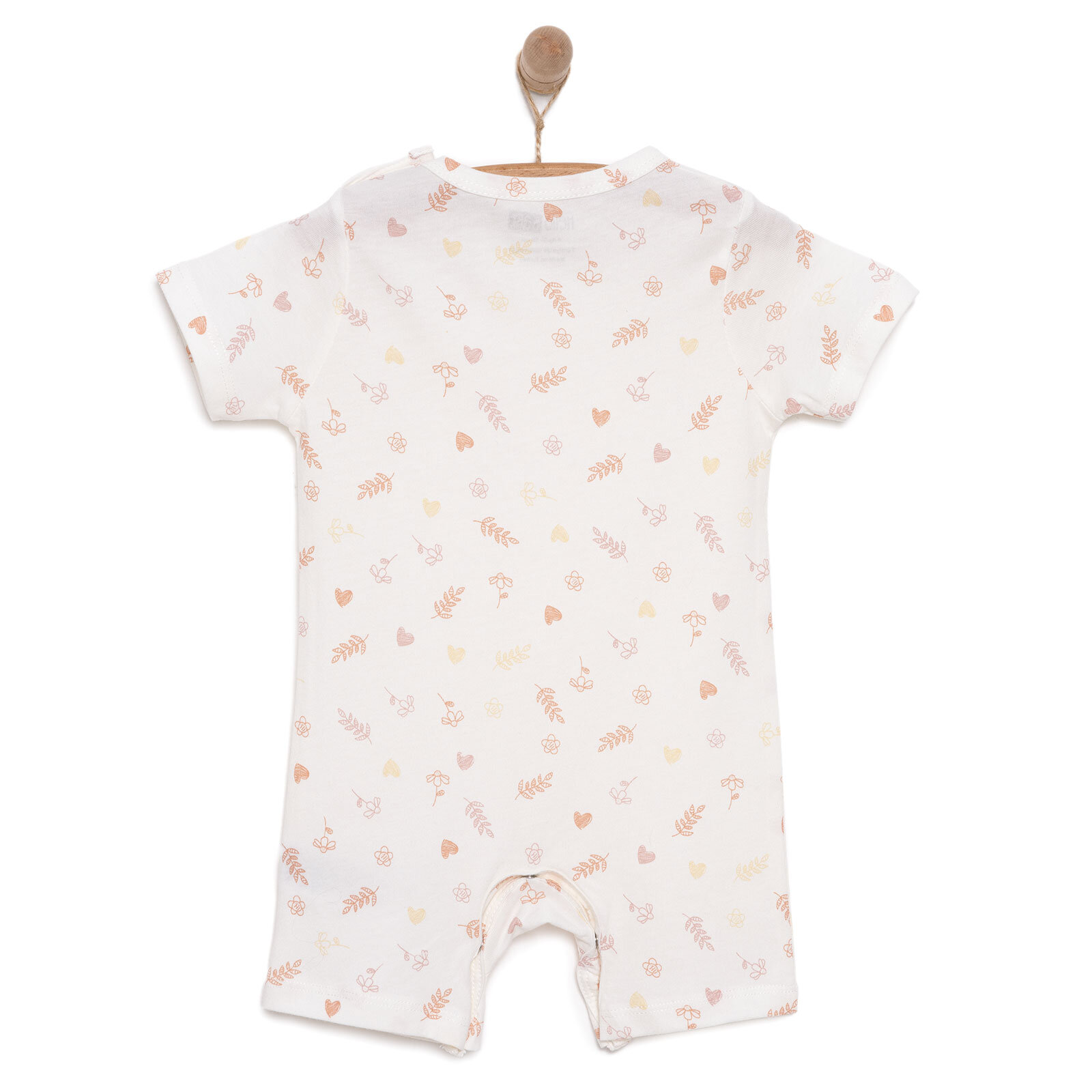 Yenidoğan Kız Kısa Tulum Kız Bebek