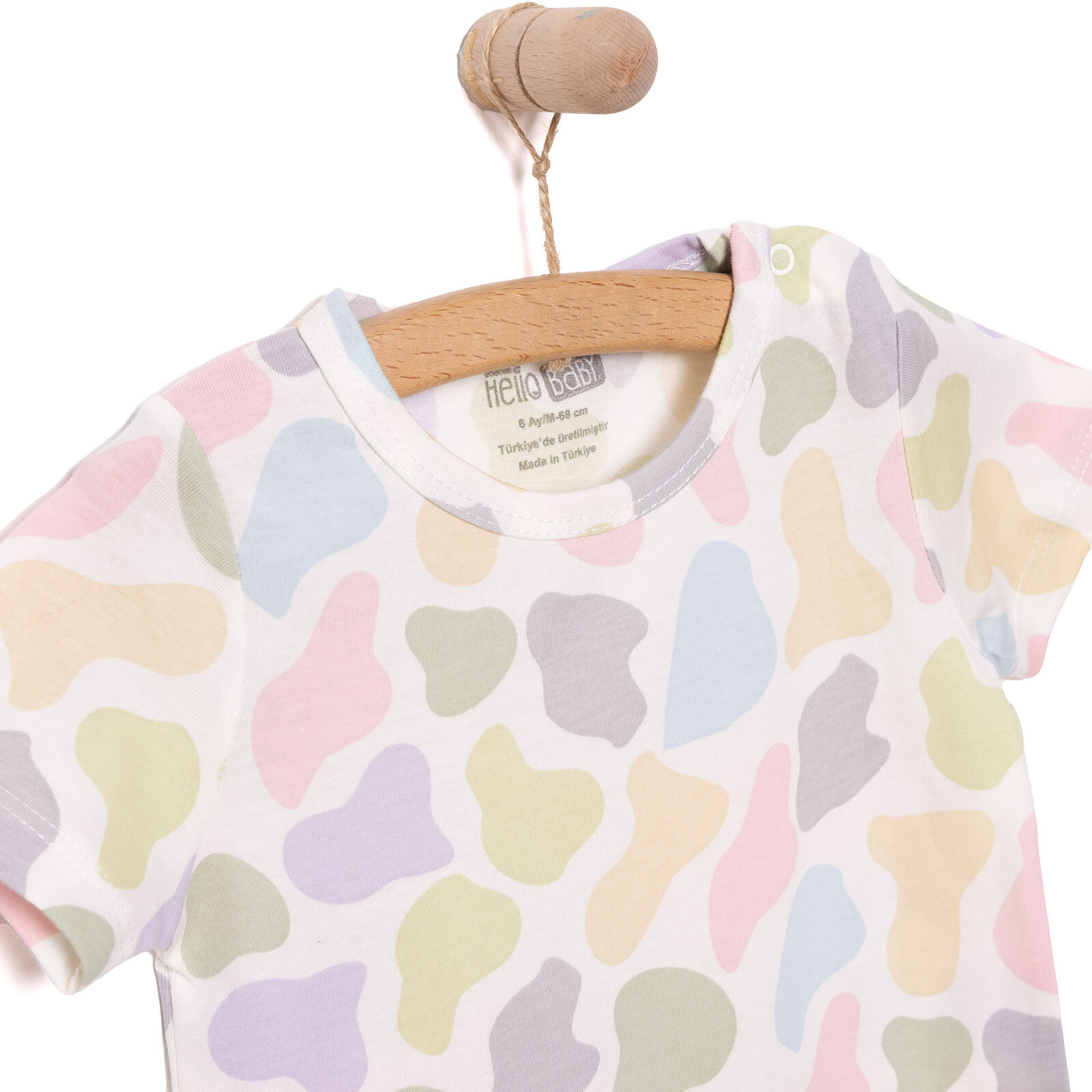 Yenidoğan Kız Kısa Tulum Kız Bebek