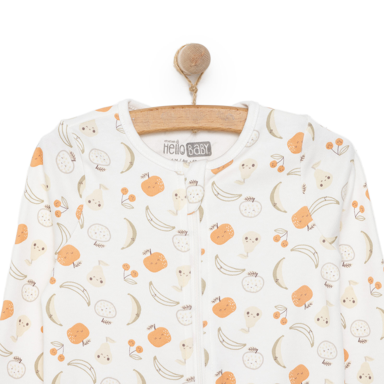 Yenidoğan Kız  Organik Patikli Tulum Kız Bebek