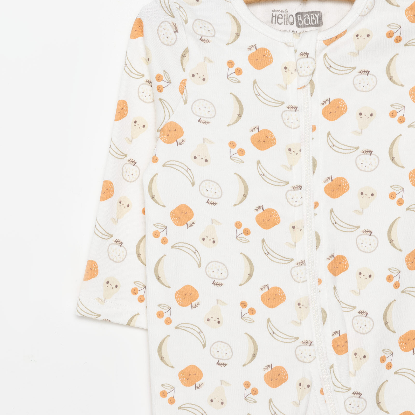 Yenidoğan Kız  Organik Patikli Tulum Kız Bebek