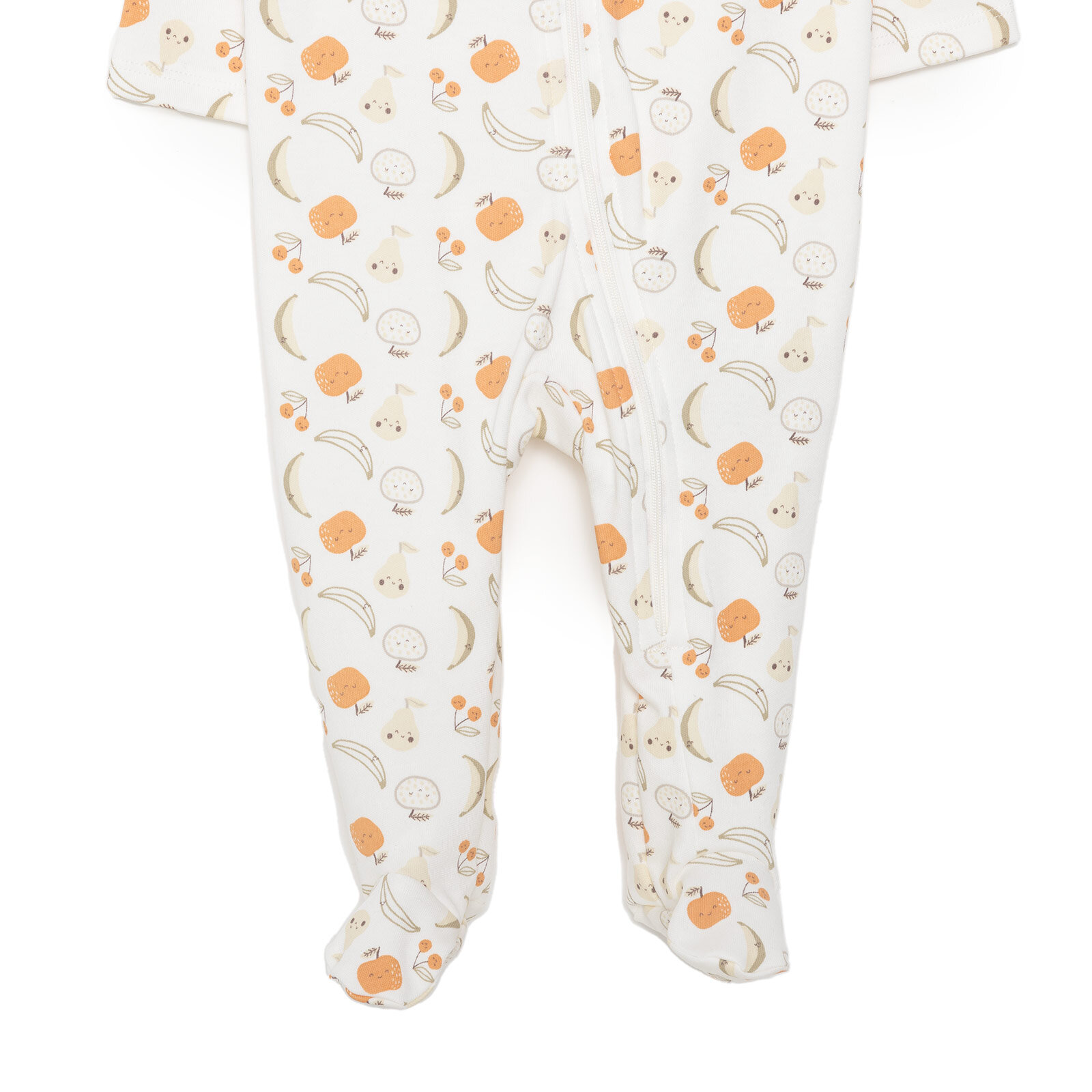 Yenidoğan Kız  Organik Patikli Tulum Kız Bebek