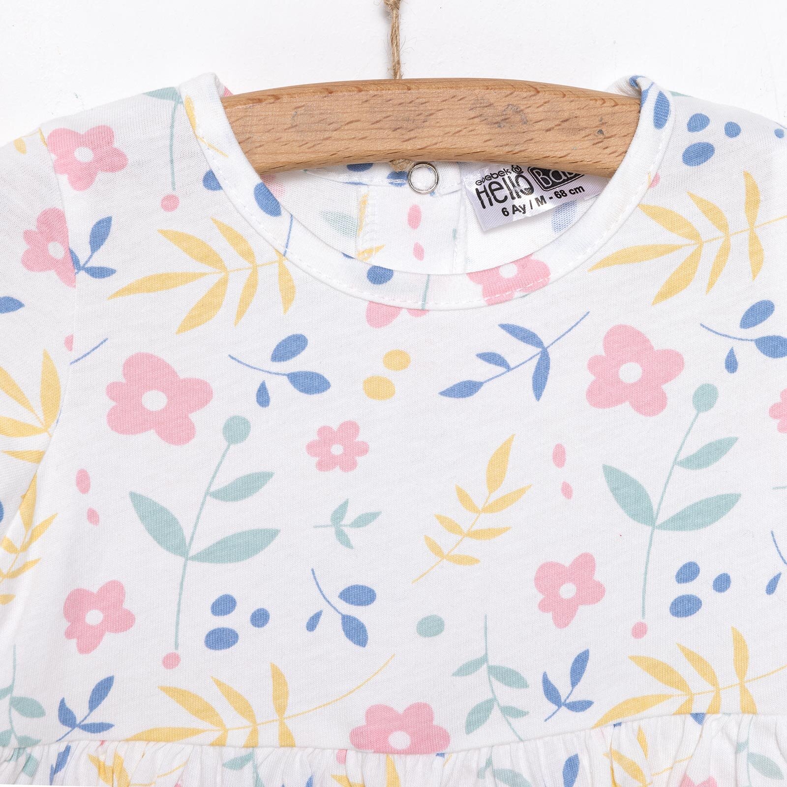 Yenidoğan Kız Örme Elbise Kız Bebek