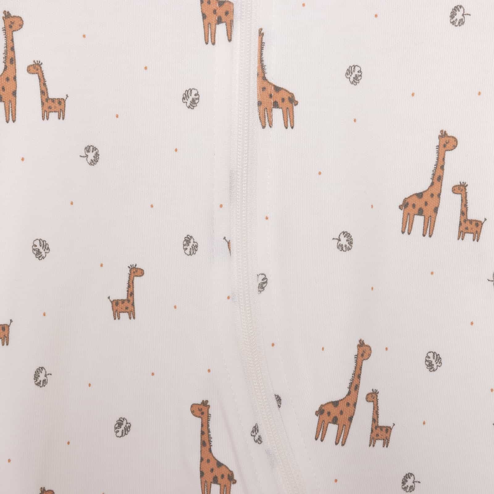 Kız Bebek Yenidoğan Patikli Tulum %100 Pamuk Fermuarlı Bisiklet Yaka Uzun Kol Ekru Kız Bebek Yenidoğan Patikli Tulum %100 Pamuk Fermuarlı Bisiklet Yaka Uzun Kol Ekru