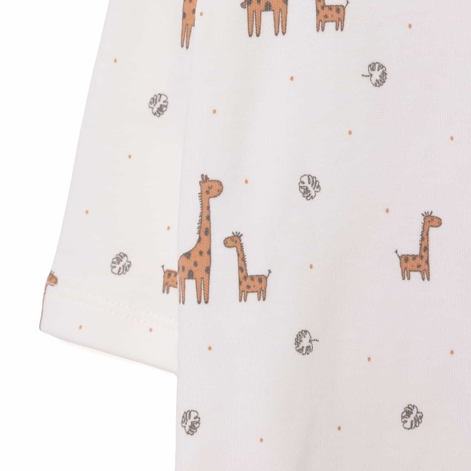 Kız Bebek Yenidoğan Patikli Tulum %100 Pamuk Fermuarlı Bisiklet Yaka Uzun Kol Ekru Kız Bebek Yenidoğan Patikli Tulum %100 Pamuk Fermuarlı Bisiklet Yaka Uzun Kol Ekru