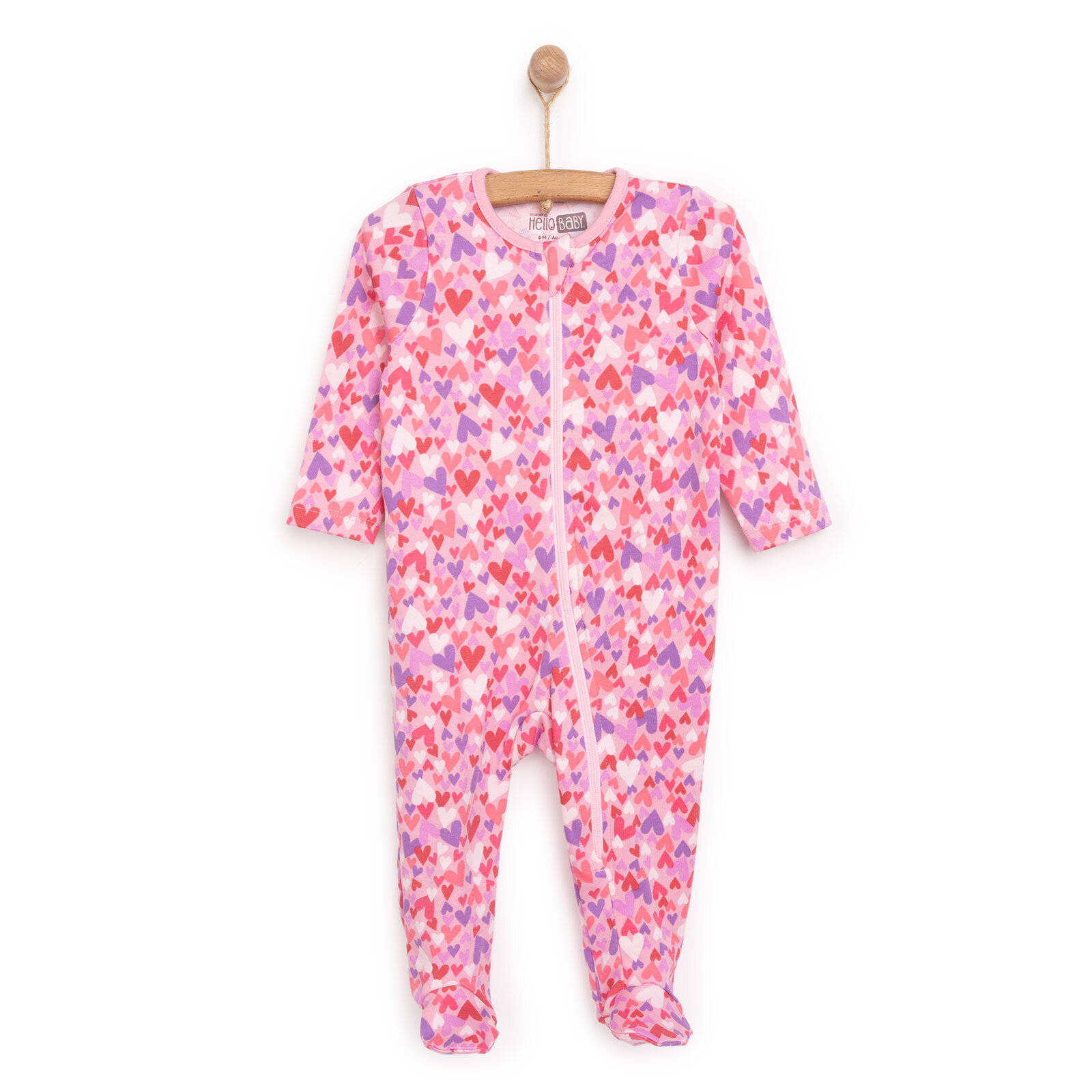 Yenidoğan Kız  Patikli Tulum Kız Bebek