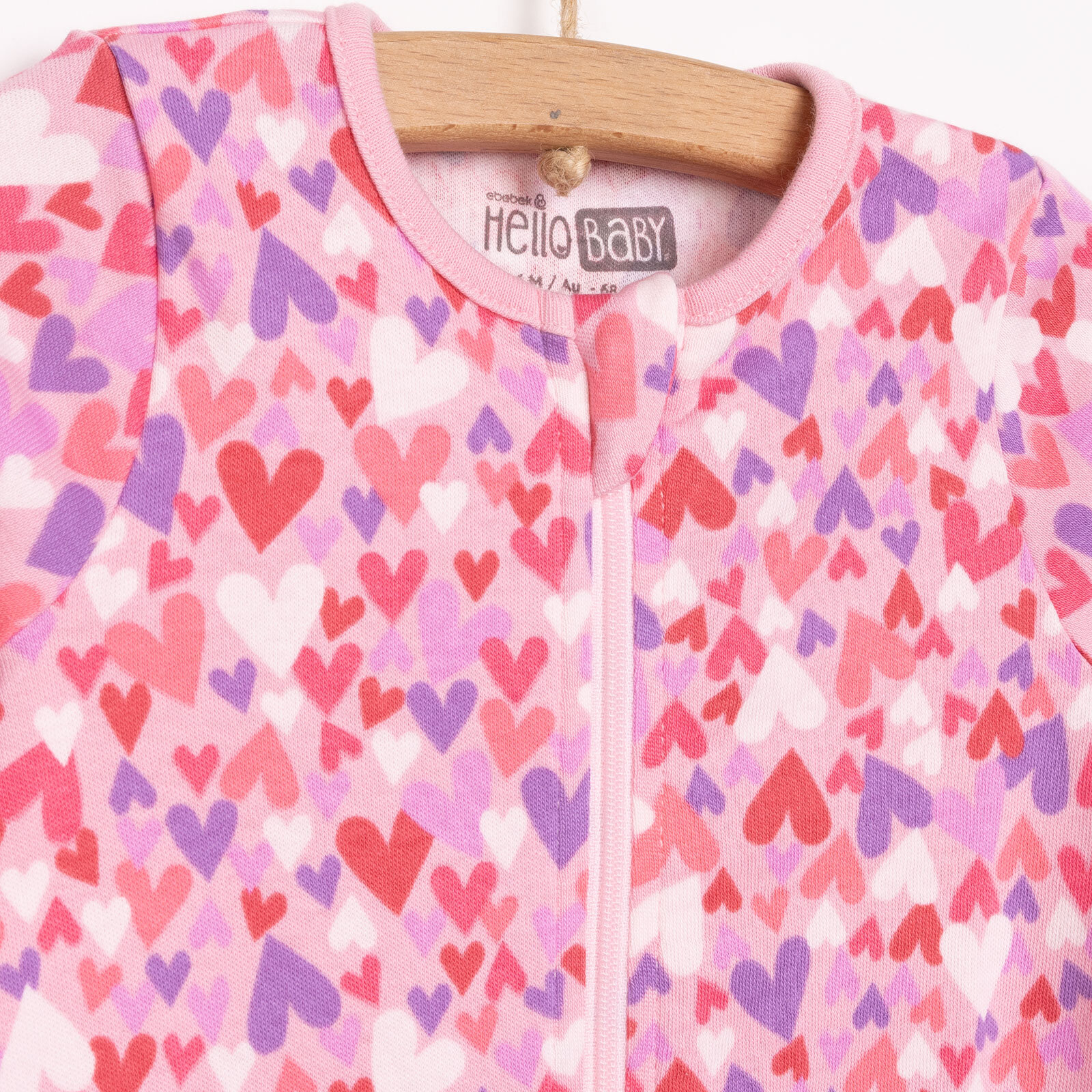 Yenidoğan Kız  Patikli Tulum Kız Bebek