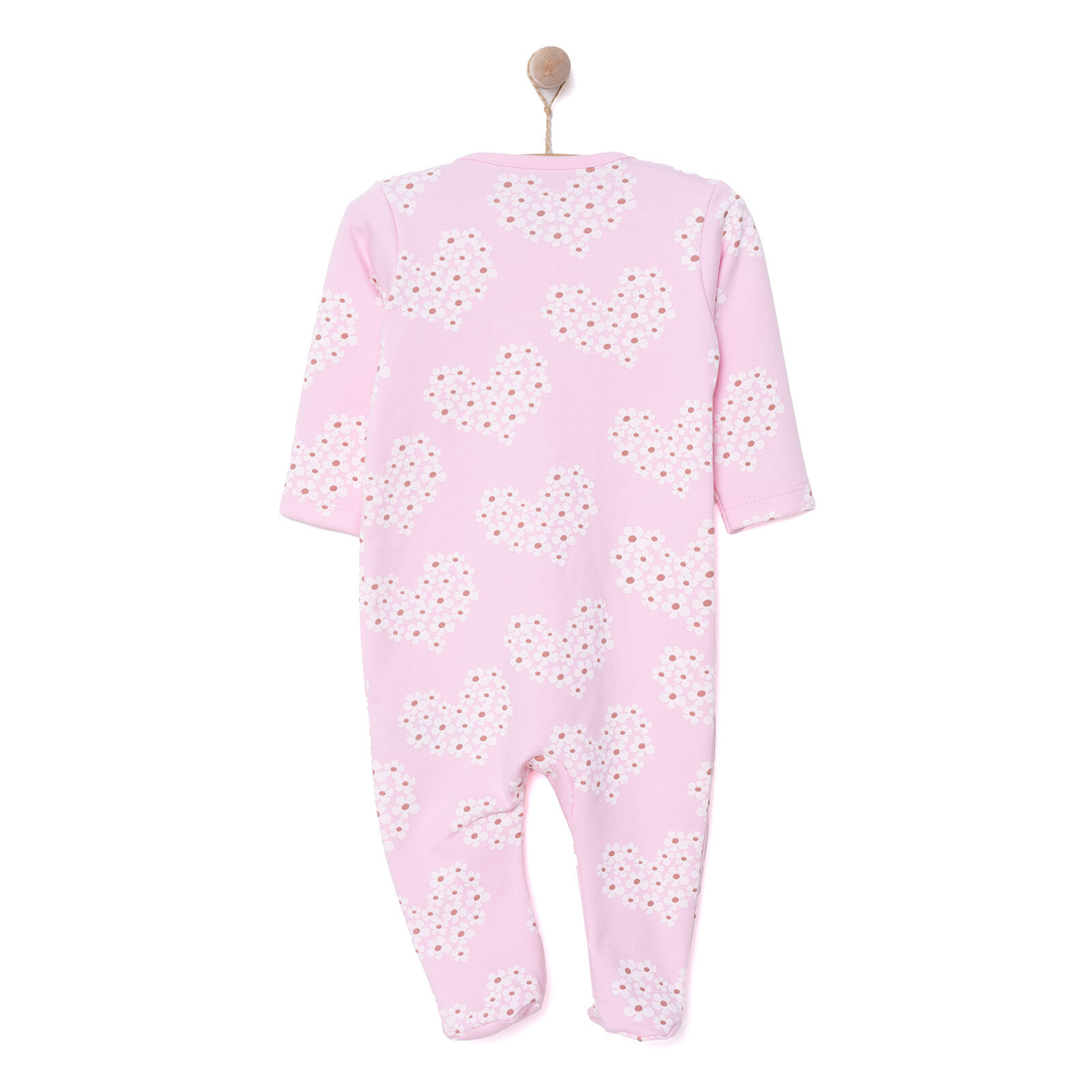 Yenidoğan Kız  Patikli Tulum Kız Bebek