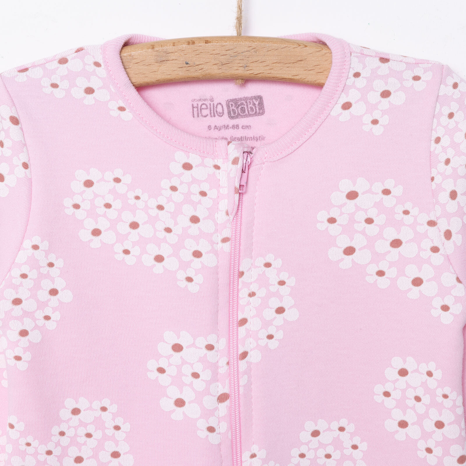 Yenidoğan Kız  Patikli Tulum Kız Bebek