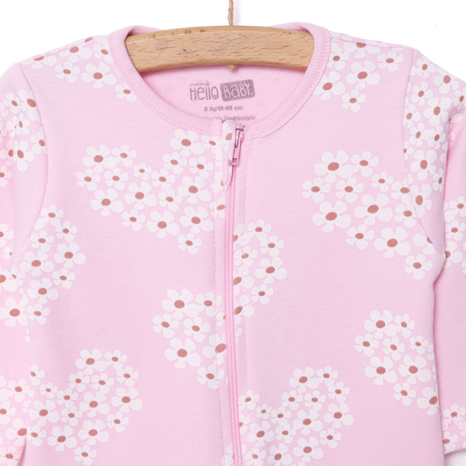 Yenidoğan Kız  Patikli Tulum Kız Bebek