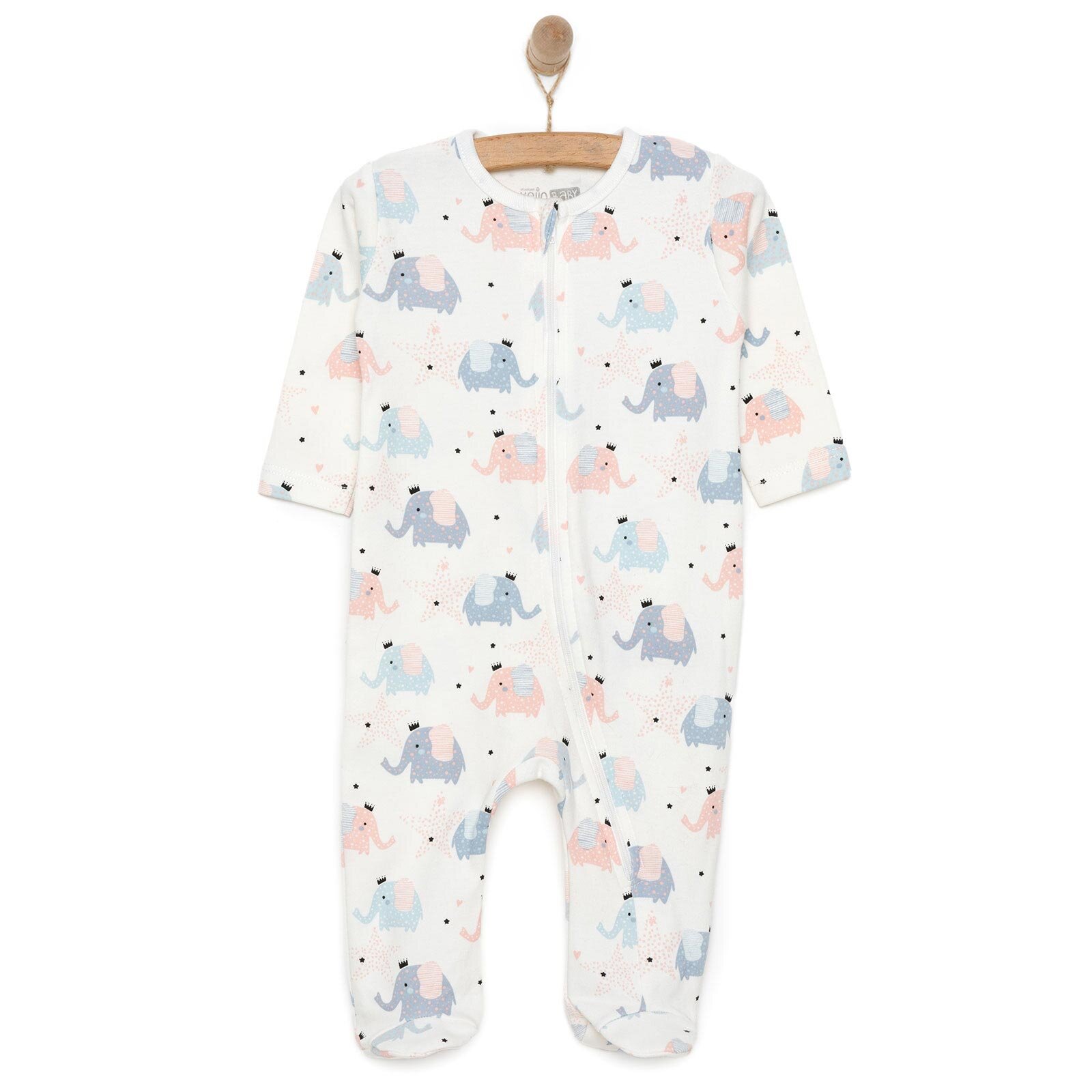 Yenidoğan Kız  Patikli Tulum Kız Bebek