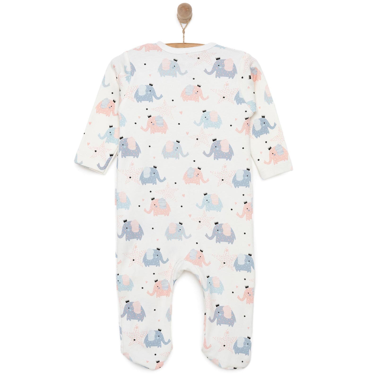 Yenidoğan Kız  Patikli Tulum Kız Bebek